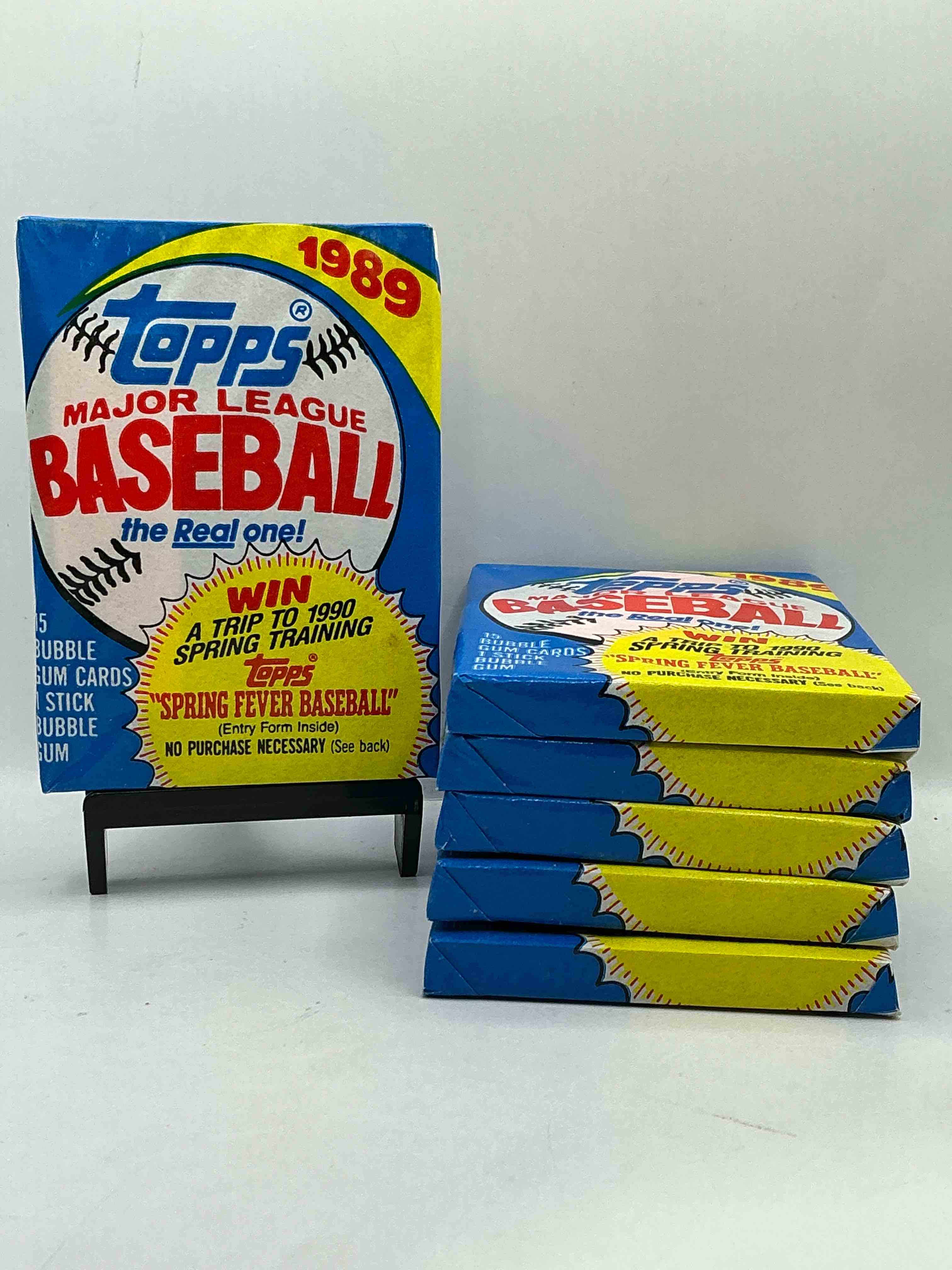 1989! Bo Jackson, Deion Sanders, Don Mattingly & More! Insane 1989 Topps Baseball Unopened Sports Card Collectible Wax Packs! Direct From Original Retail Case! Search For Valuable Randy Johnson Rookies!