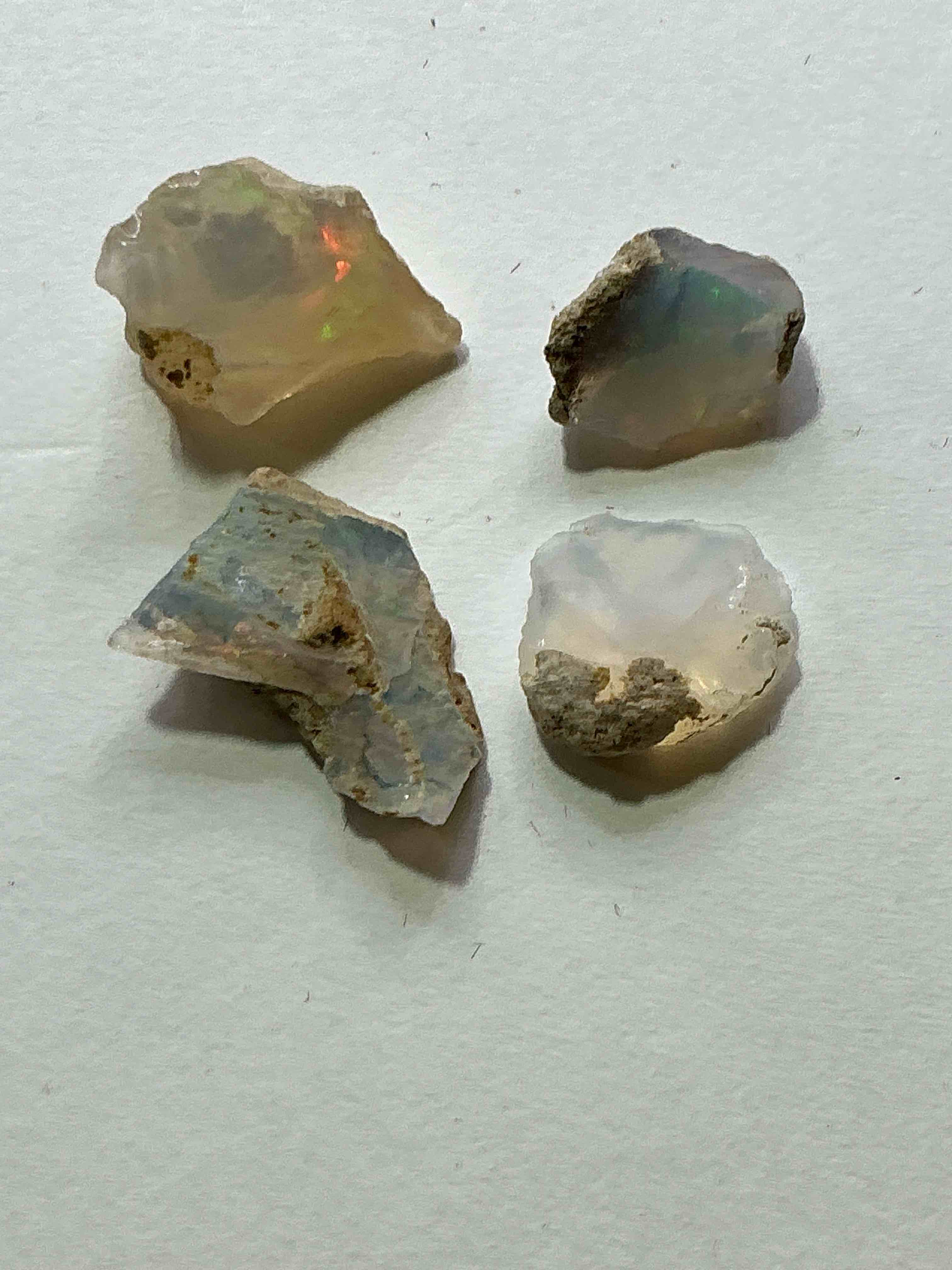 Opal Precious Gemstone, Raw, Authentic! Ethiopian Opal Gemstone, In Large & Raw, Prospected Form! Ethiopian Opals Are Famous For Their Stunning Clarity & Shimmering Color Hues! They Are Believed To Promote Hope, Purity & Love. The U.S. Dime In Image Is For Size Reference Only (Not Included). A Gemstone Like This In Raw Form Is Very Hard To Find! Own An Amazing, Stunning, Unique Opal Gemstone In Rare, Raw Form!