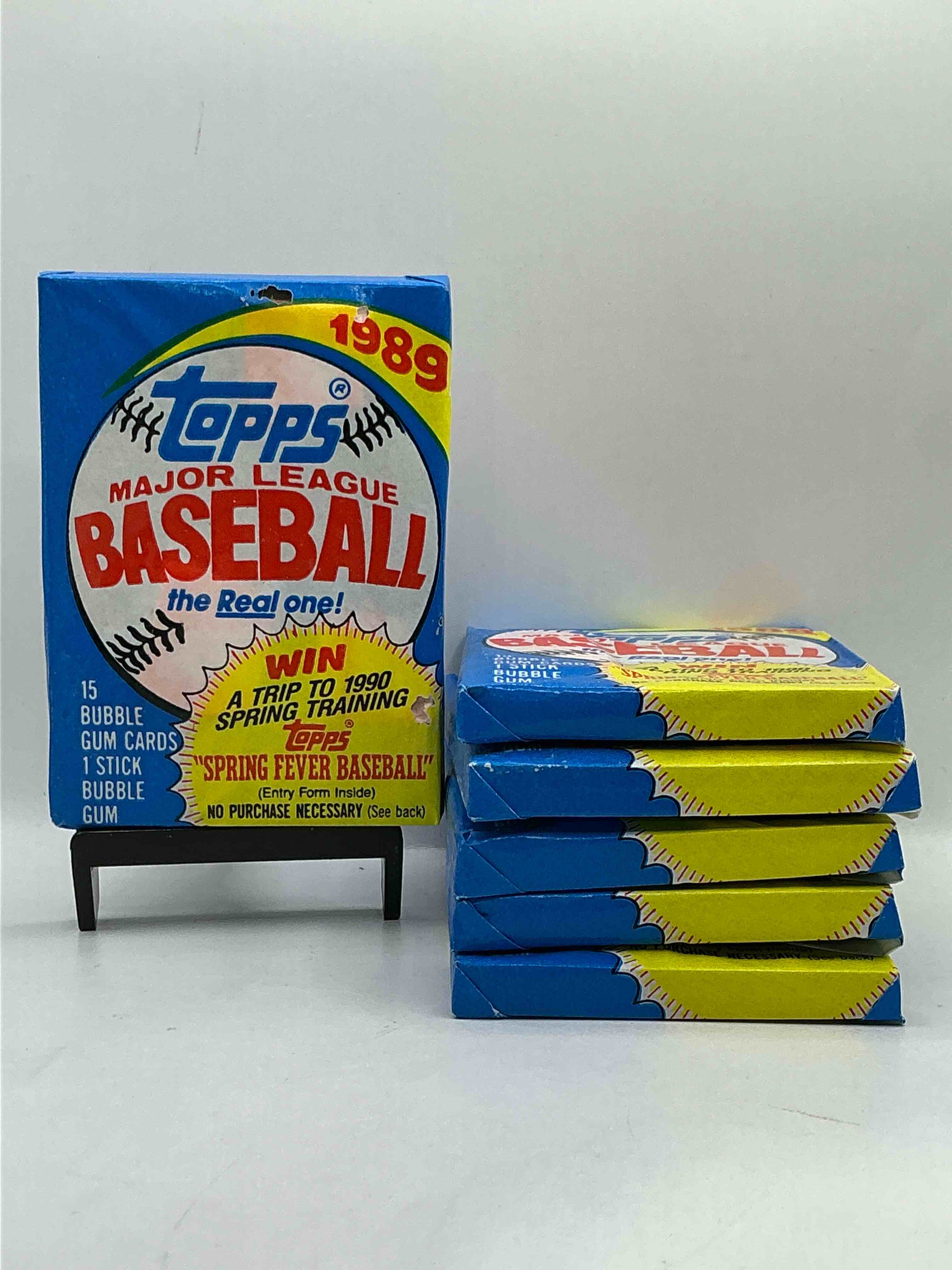 1989! Bo Jackson, Deion Sanders, Don Mattingly & More! Insane 1989 Topps Baseball Unopened Sports Card Collectible Wax Packs! Direct From Original Retail Case! Search For Valuable Randy Johnson Rookies!