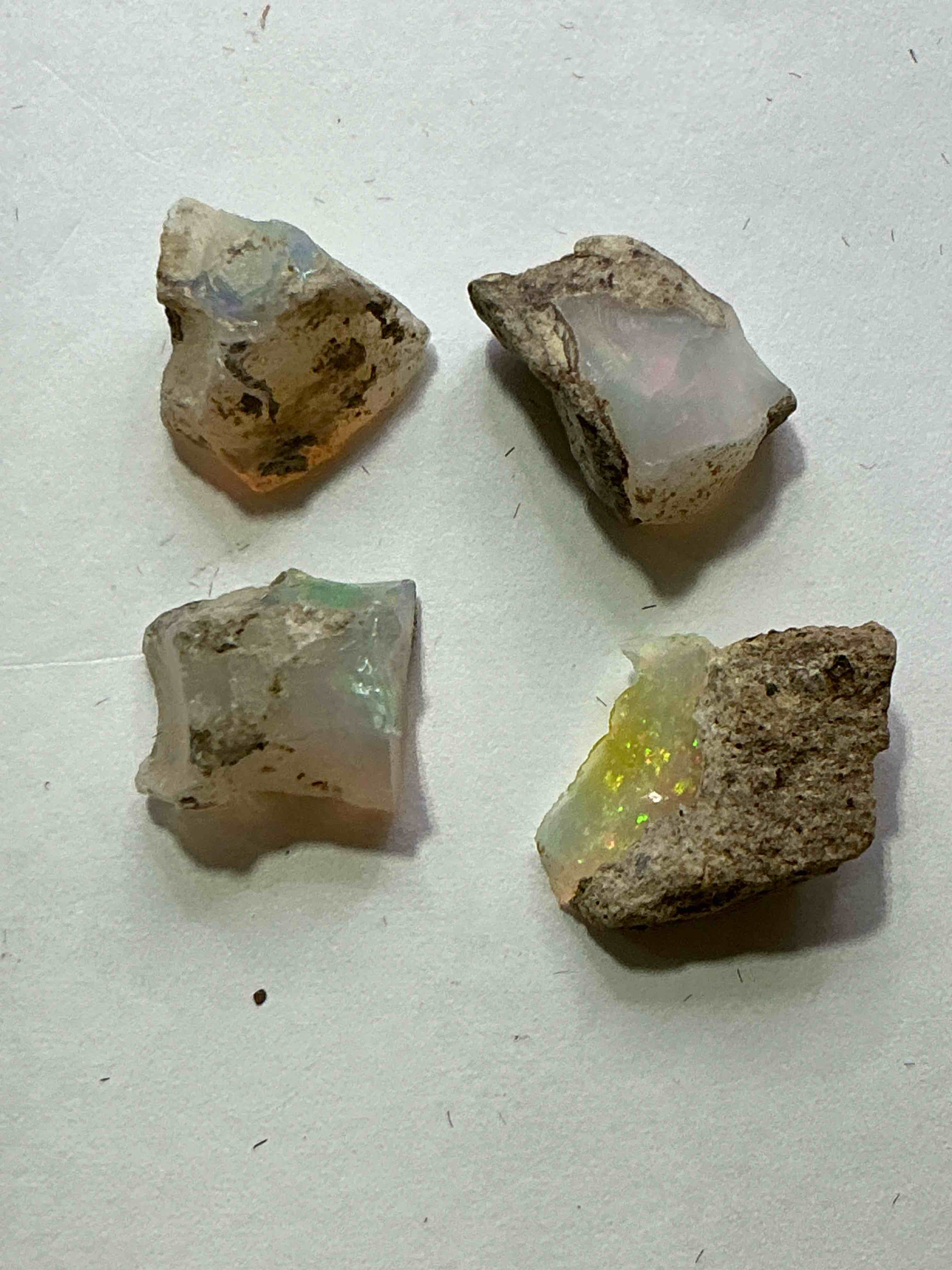 Opal Precious Gemstone, Raw, Authentic! Ethiopian Opal Gemstone, In Large & Raw, Prospected Form! Ethiopian Opals Are Famous For Their Stunning Clarity & Shimmering Color Hues! They Are Believed To Promote Hope, Purity & Love. The U.S. Dime In Image Is For Size Reference Only (Not Included). A Gemstone Like This In Raw Form Is Very Hard To Find! Own An Amazing, Stunning, Unique Opal Gemstone In Rare, Raw Form!