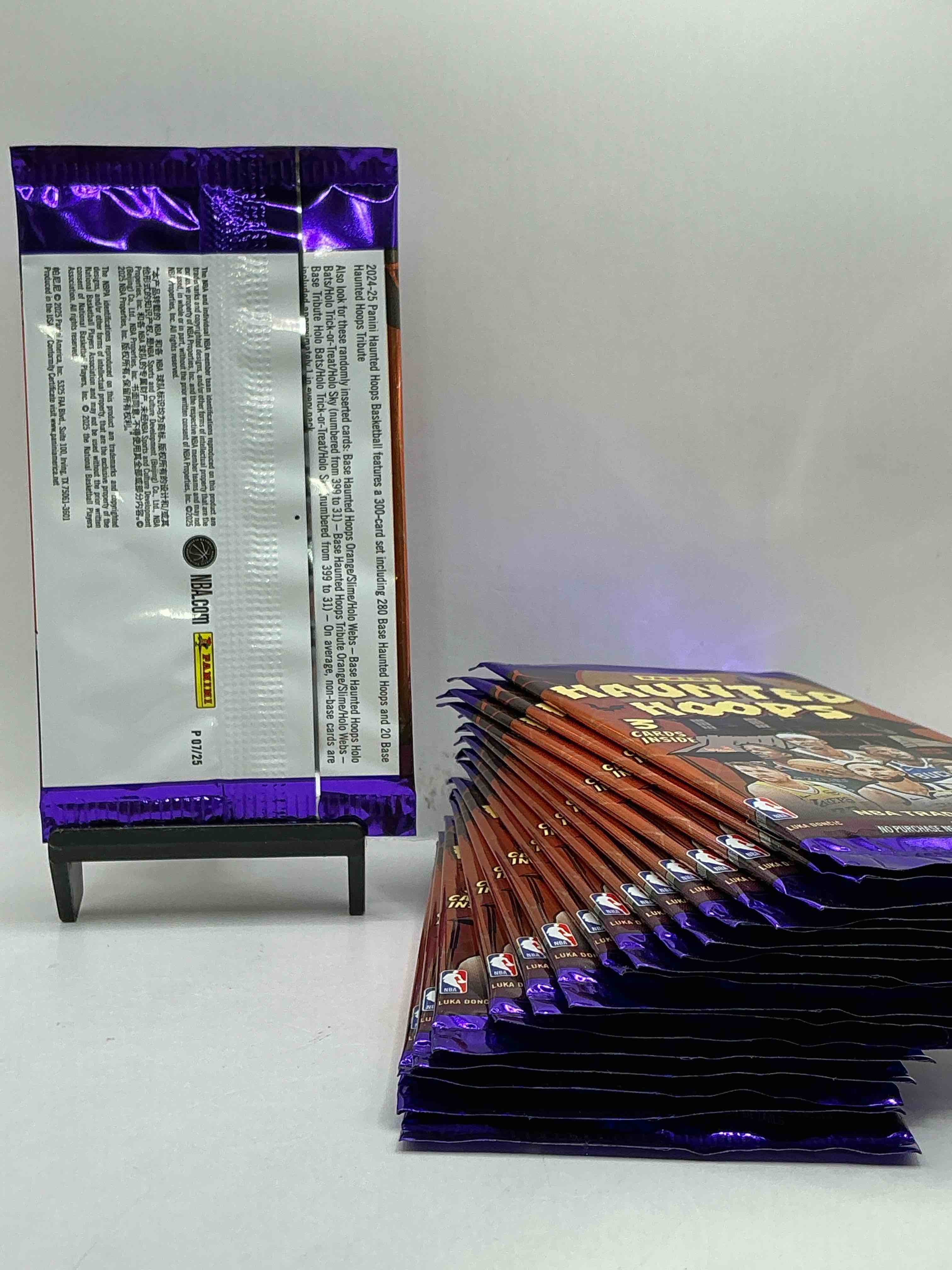 Condition photo showing New/Like New for Reed Sheppard Rookie!? Stephon Castle Rookie!? 2025 NBA Basketball Packs, Spooky Edition! NBA Hoops Craziness!