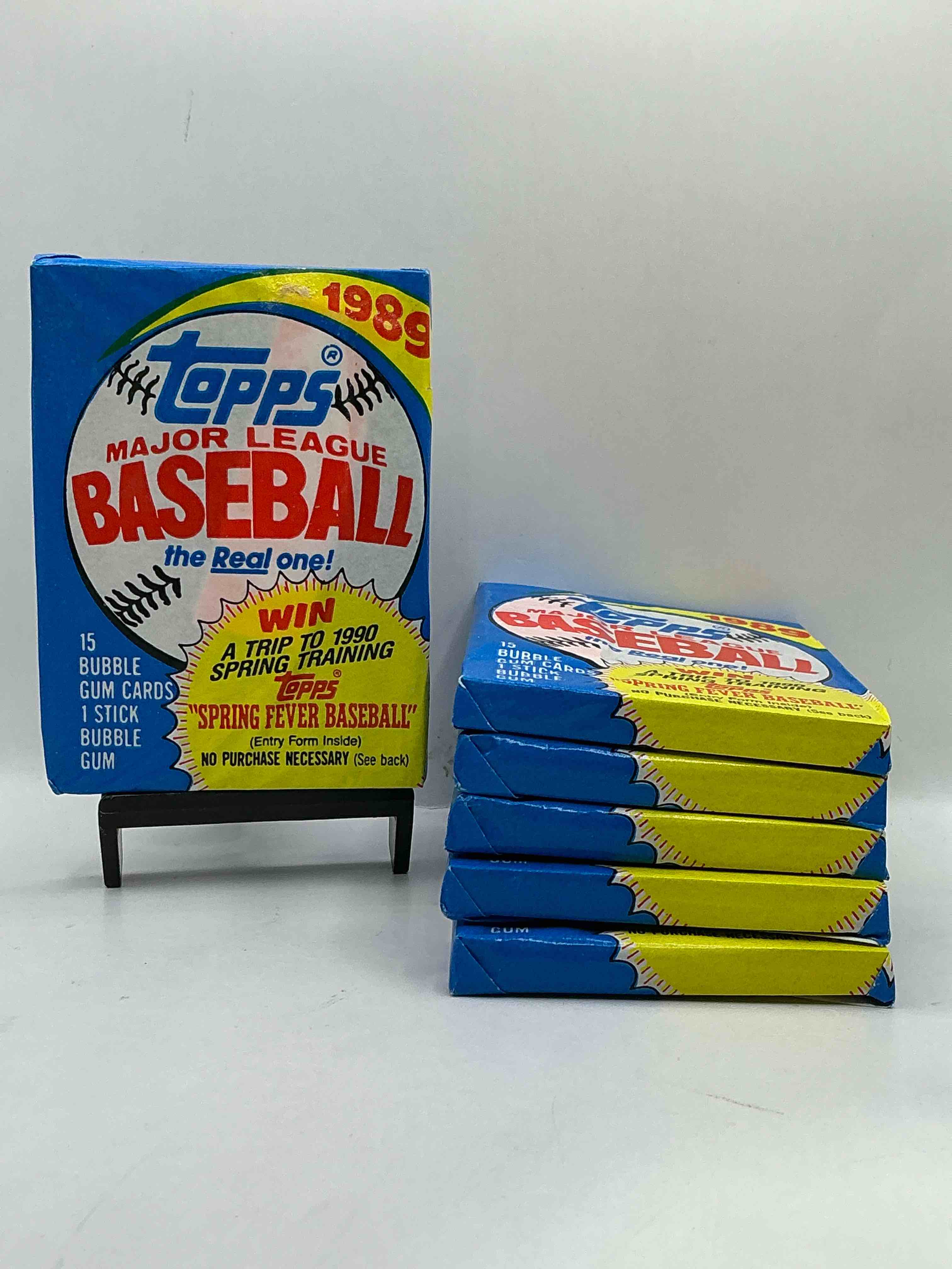 1989! Bo Jackson, Deion Sanders, Don Mattingly & More! Insane 1989 Topps Baseball Unopened Sports Card Collectible Wax Packs! Direct From Original Retail Case! Search For Valuable Randy Johnson Rookies!