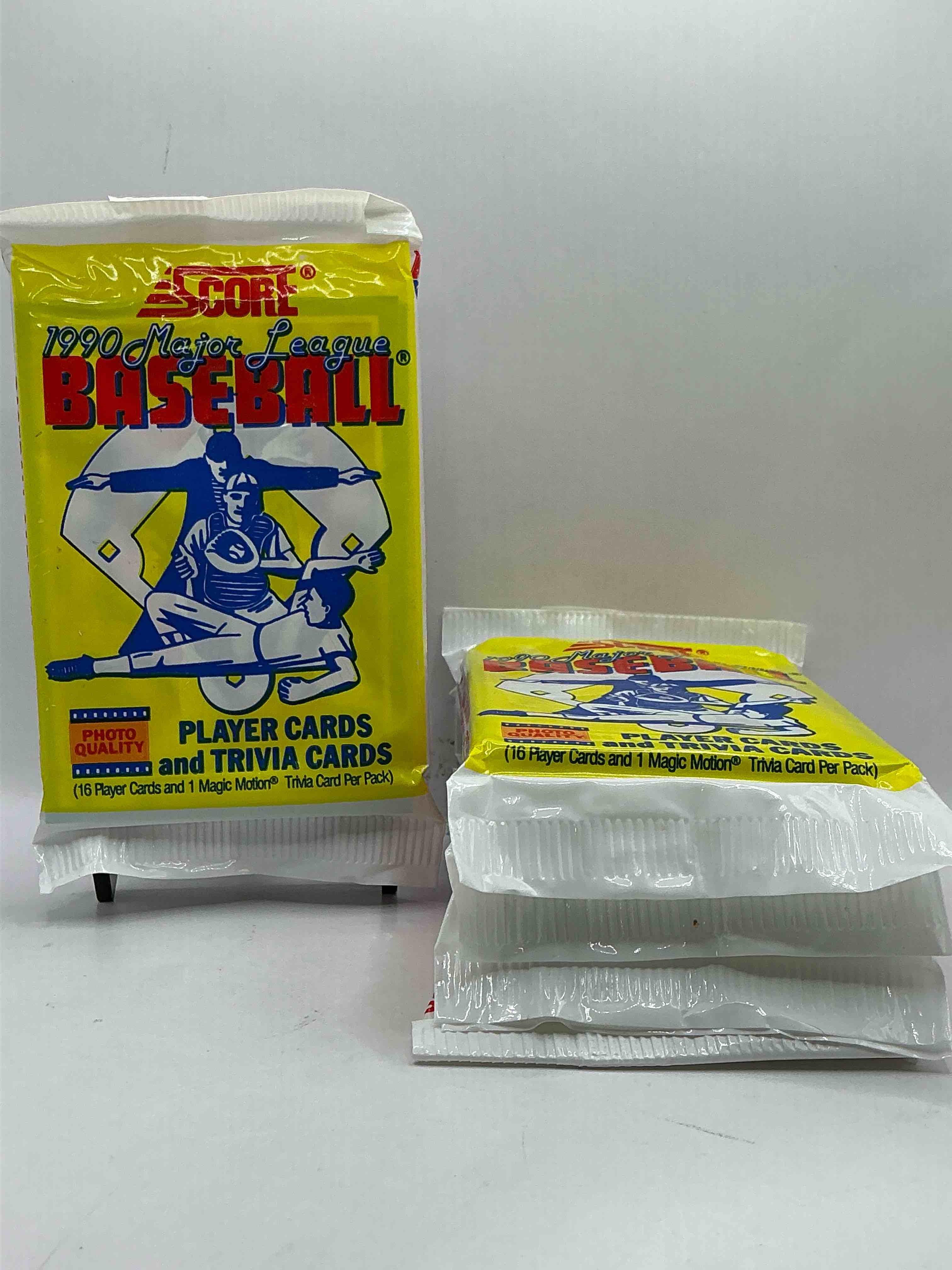 Bo Knows!? Deion Sanders Rookie!? 1990 Score Baseball Packs! Unopened Straight From Box! These Packs Are Loaded With Awesome Cards! Some Cards To Search For Are Bo Jackson, Nolan Ryan, Frank Thomas Rookie & Deion Sanders Rookie!