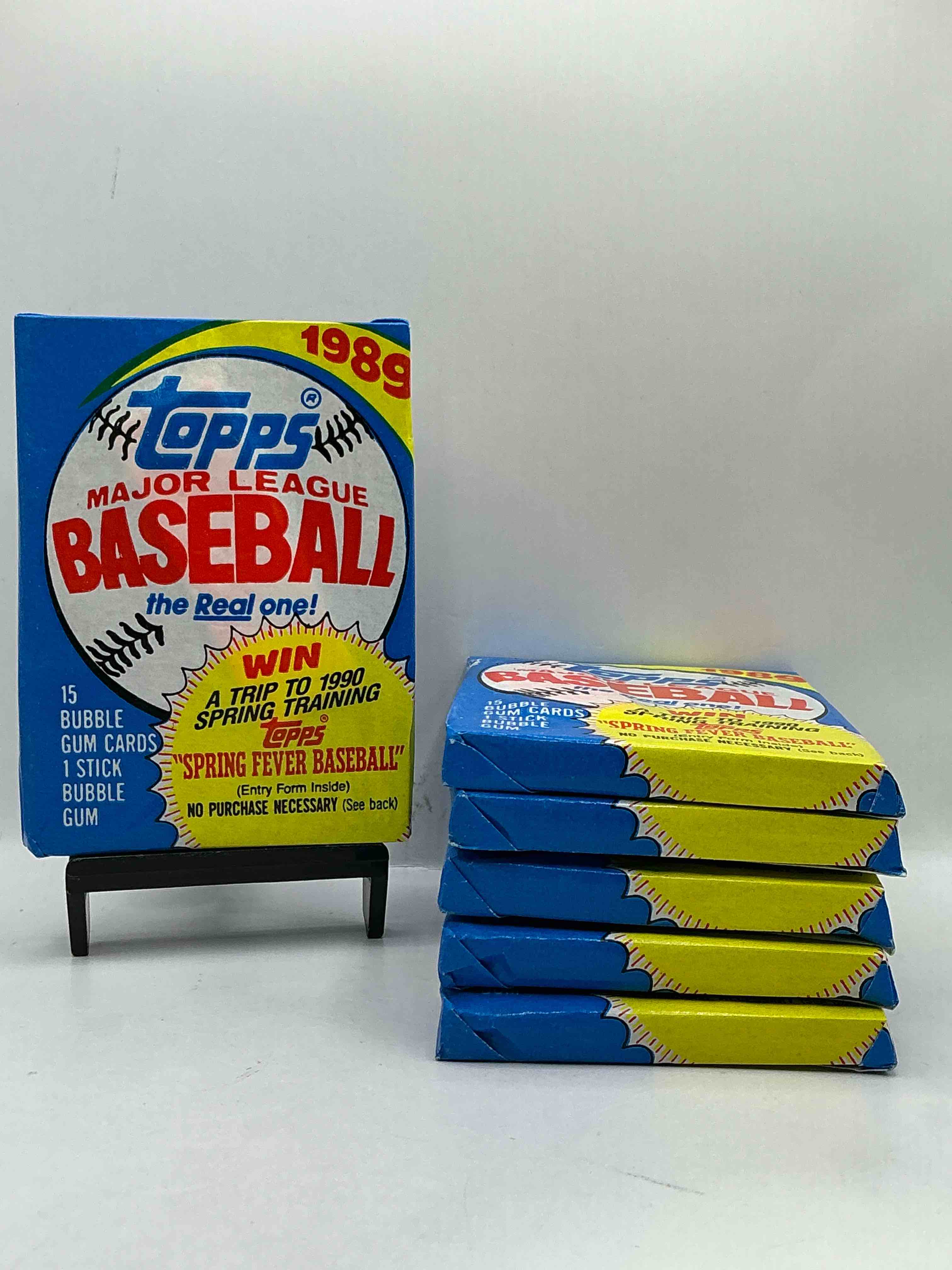 1989! Bo Jackson, Deion Sanders, Don Mattingly & More! Insane 1989 Topps Baseball Unopened Sports Card Collectible Wax Packs! Direct From Original Retail Case! Search For Valuable Randy Johnson Rookies!