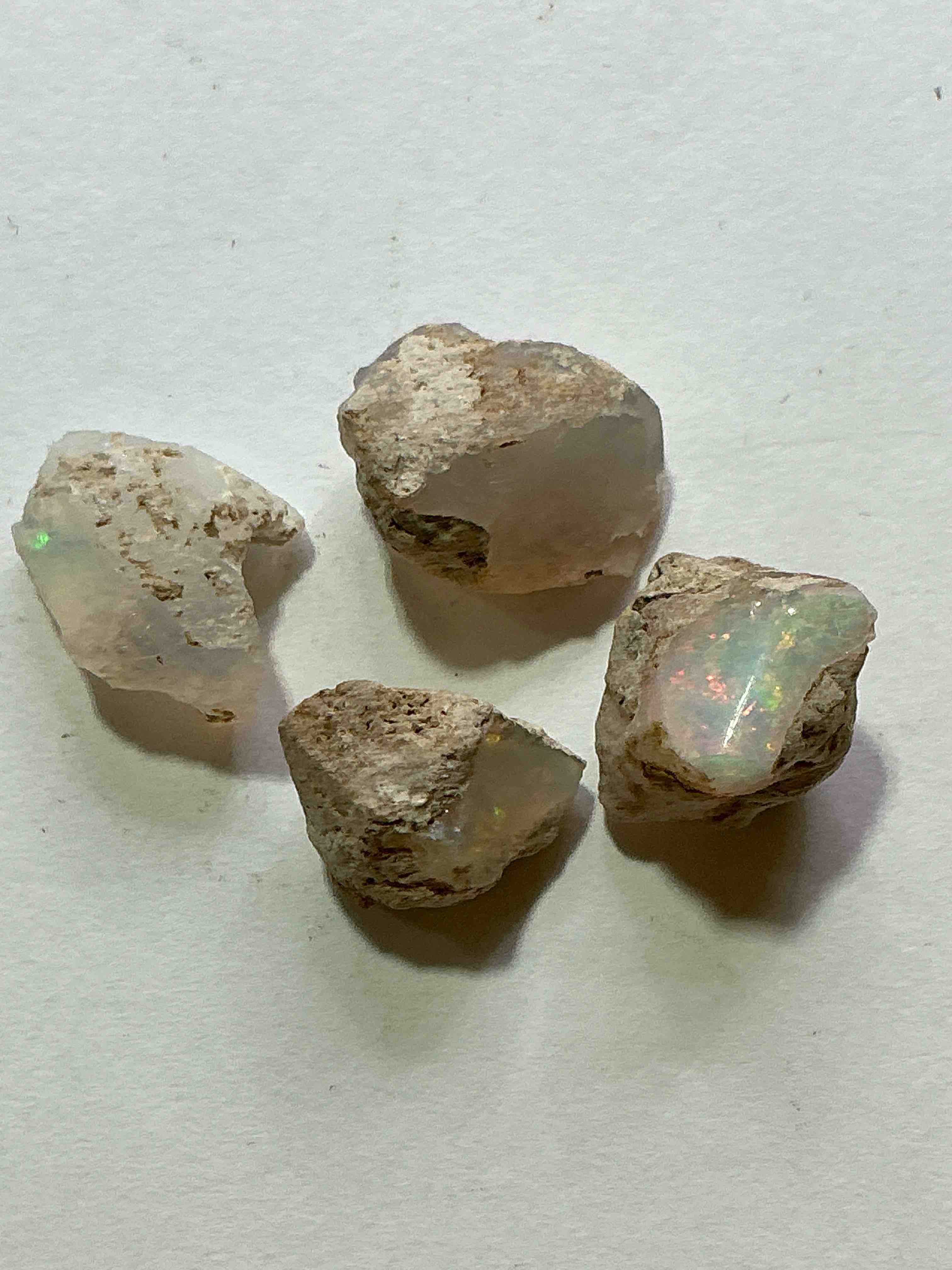 Opal Precious Gemstone, Raw, Authentic! Ethiopian Opal Gemstone, In Large & Raw, Prospected Form! Ethiopian Opals Are Famous For Their Stunning Clarity & Shimmering Color Hues! They Are Believed To Promote Hope, Purity & Love. The U.S. Dime In Image Is For Size Reference Only (Not Included). A Gemstone Like This In Raw Form Is Very Hard To Find! Own An Amazing, Stunning, Unique Opal Gemstone In Rare, Raw Form!