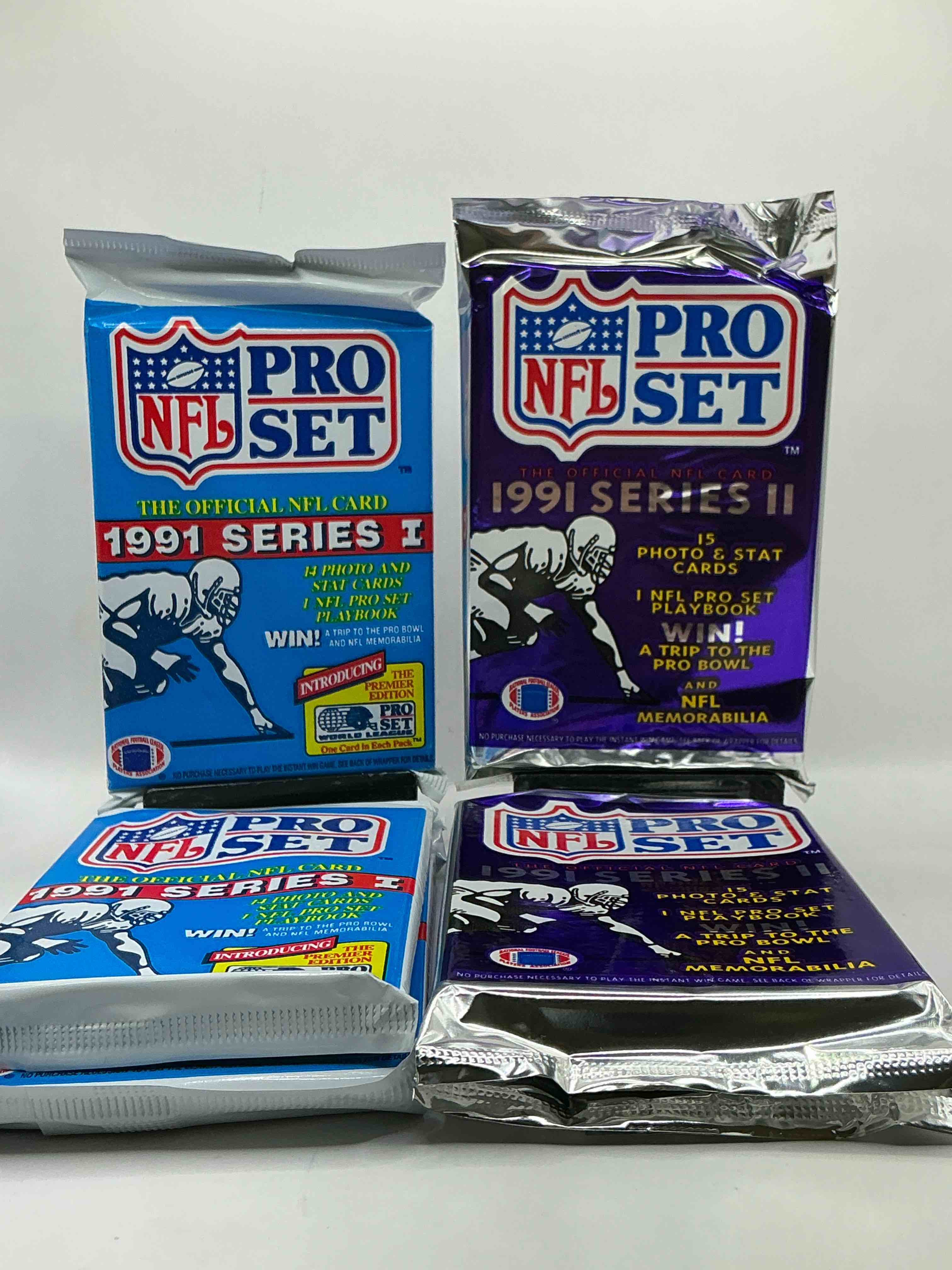 Wow! 1991 Pro Set Football Sealed Card Pack, Direct From Original Retail Case!Highly Sought After By Collectors As This Year Is Loaded With High Profile Cards!Search For Cards From Barry Sanders, Deion Sanders, Troy Aikman, Michael Irvin & Much More! Getting Hard To Find!
