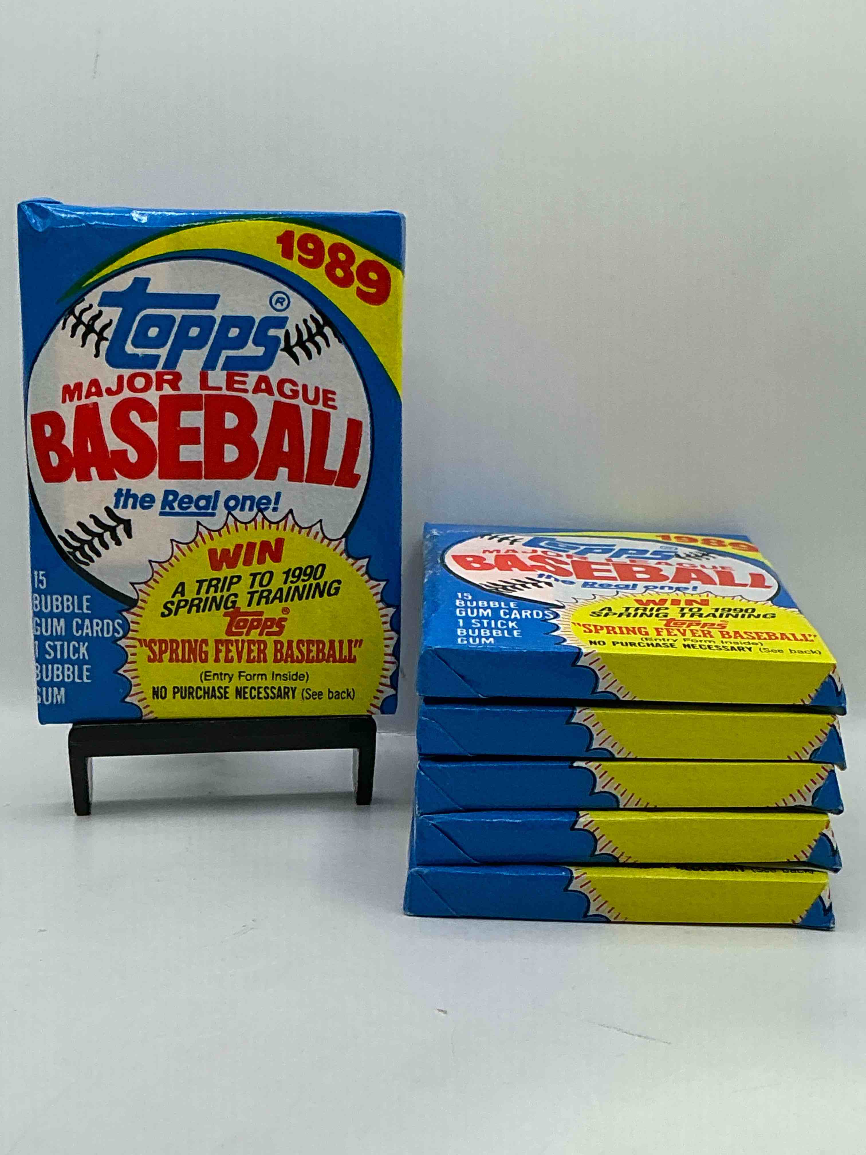 1989! Bo Jackson, Deion Sanders, Don Mattingly & More! Insane 1989 Topps Baseball Unopened Sports Card Collectible Wax Packs! Direct From Original Retail Case! Search For Valuable Randy Johnson Rookies!