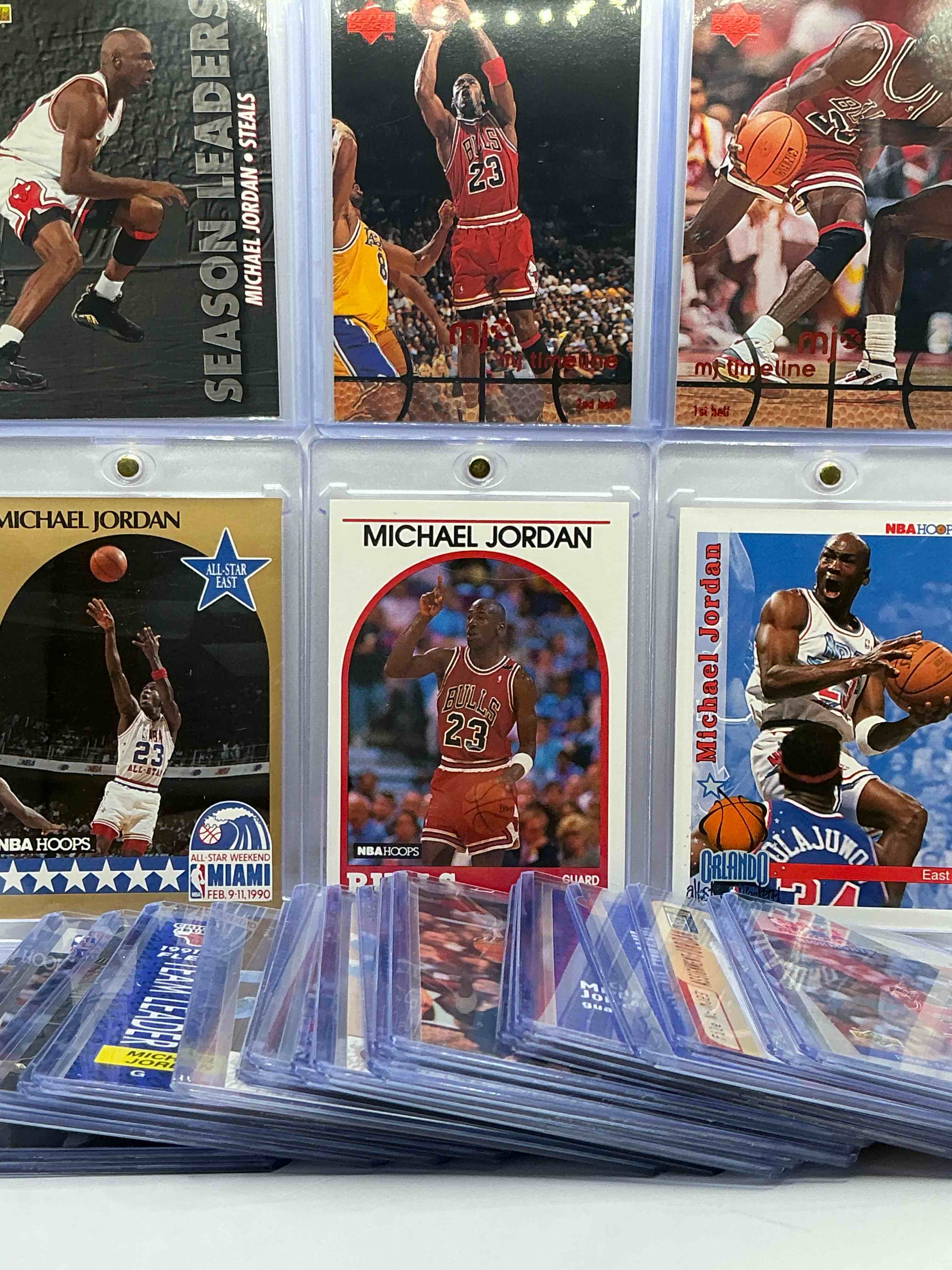 Michael Jordan! Twenty-Four Card Sports Card Lot… All Michael Jordan! All Different Brands, Styles, Years & More! Collect The GOAT!