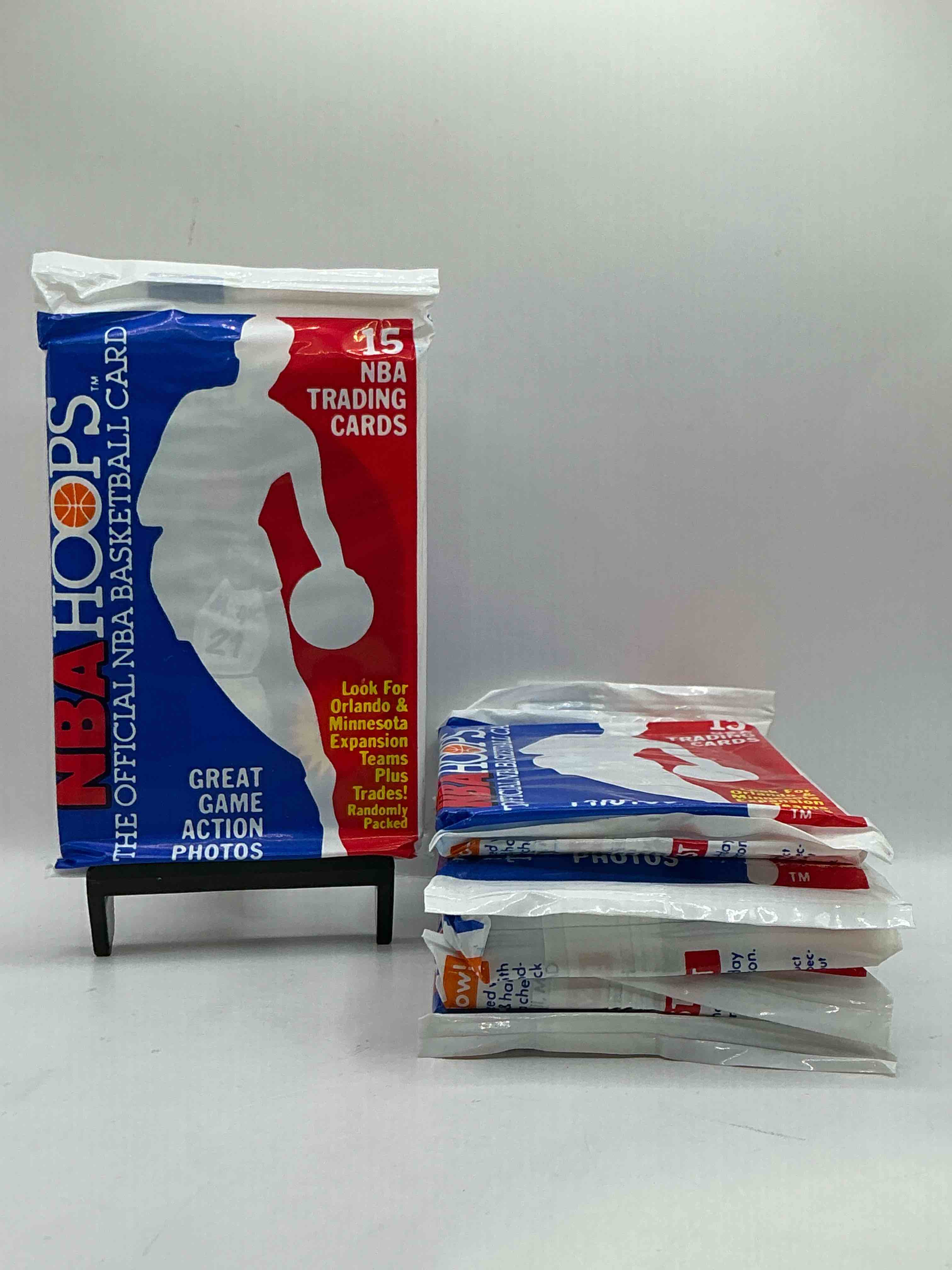 1989 Wow Valuable Michael Jordan?! Getting Very Rare! 1989/90 NBA Hoops Sealed Pack, Direct From Original Retail Case! Search For Valuable Michael Jordan #200 (PSA 10 Value Approx $200) & David Robinson's ONLY True Rookie Card #138 (PSA 10 Value $300) This Year Also Has Many Other Iconic Cards From Magic Johnson, Larry Bird & Too Many Others To List 1989 NBA Hoops Has Exploded in The Collector Market As It's The First Year Of NBA Hoops Production, & Only One Of Two Sets Produced in 1989 Don't Miss Out, Getting Very Rare!