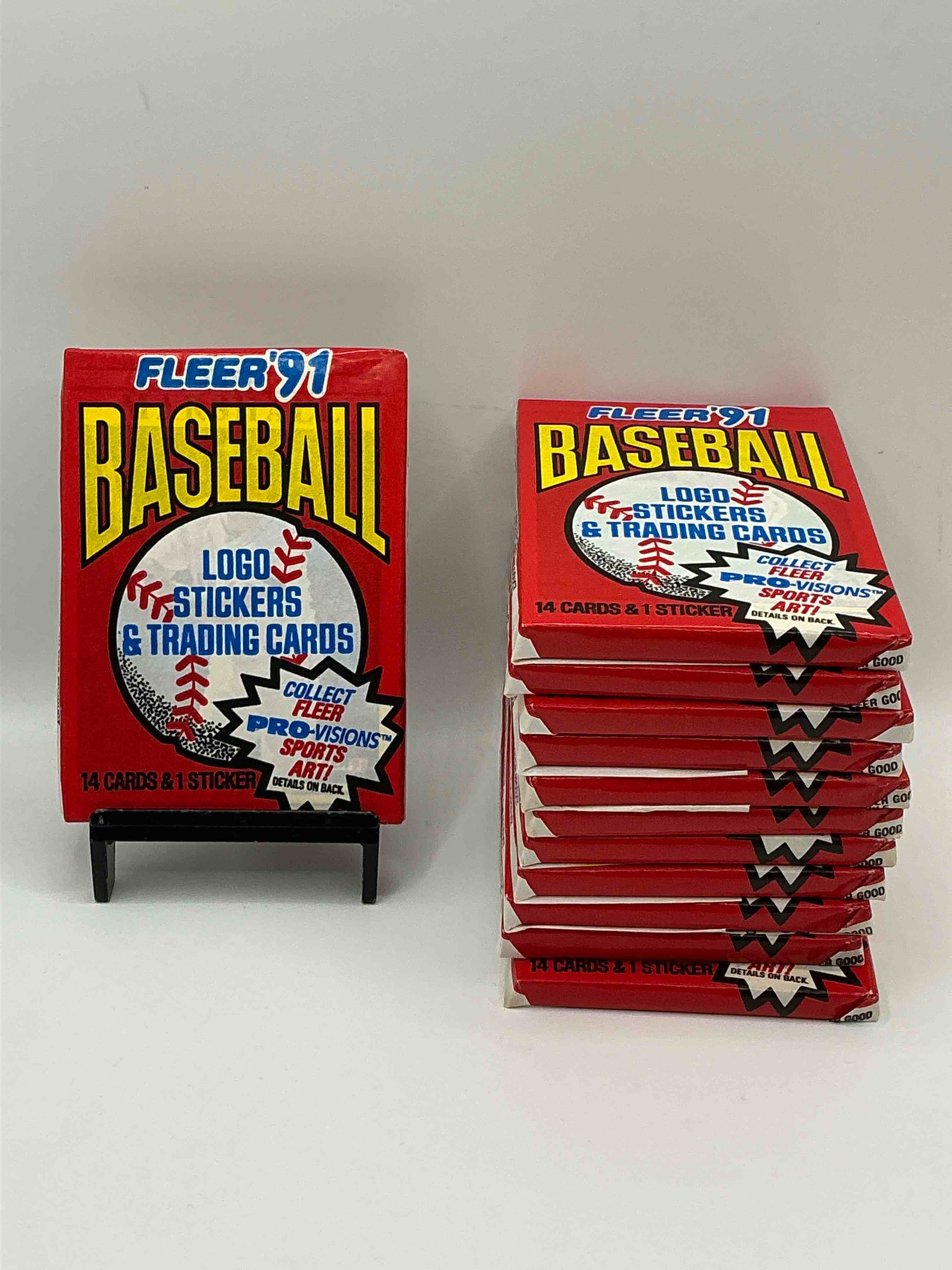 1991 Fleer Baseball Unopened Wax Pack, Direct From Original Sealed Retail Case Search For Griffey Jr. & Barry Bonds "Generation Stars" Combo Card #710 (PSA 10 Value $200), Nolan Ryan, Don Mattingly & So Much More!