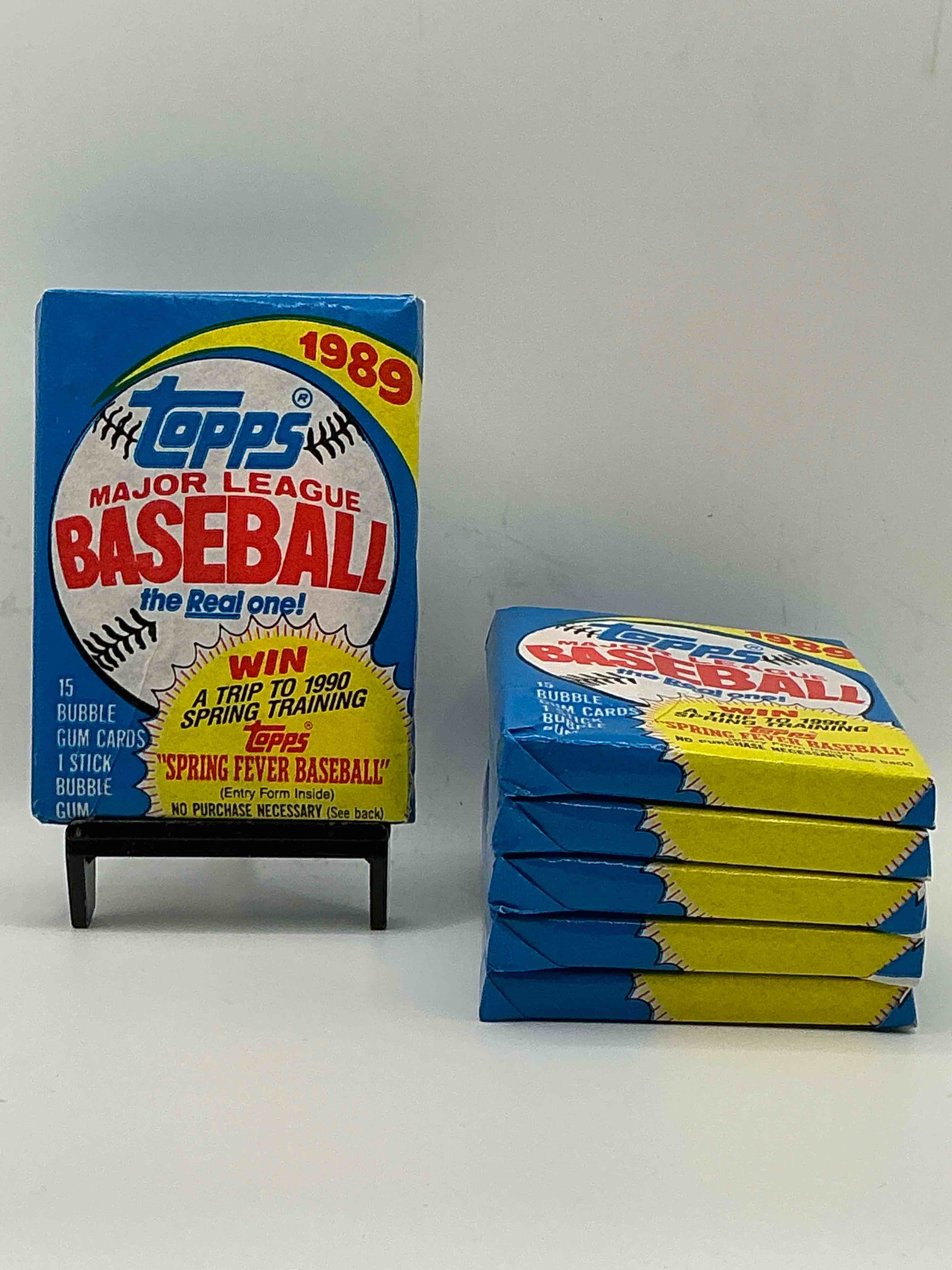 1989! Bo Jackson, Deion Sanders, Don Mattingly & More! Insane 1989 Topps Baseball Unopened Sports Card Collectible Wax Packs! Direct From Original Retail Case! Search For Valuable Randy Johnson Rookies!