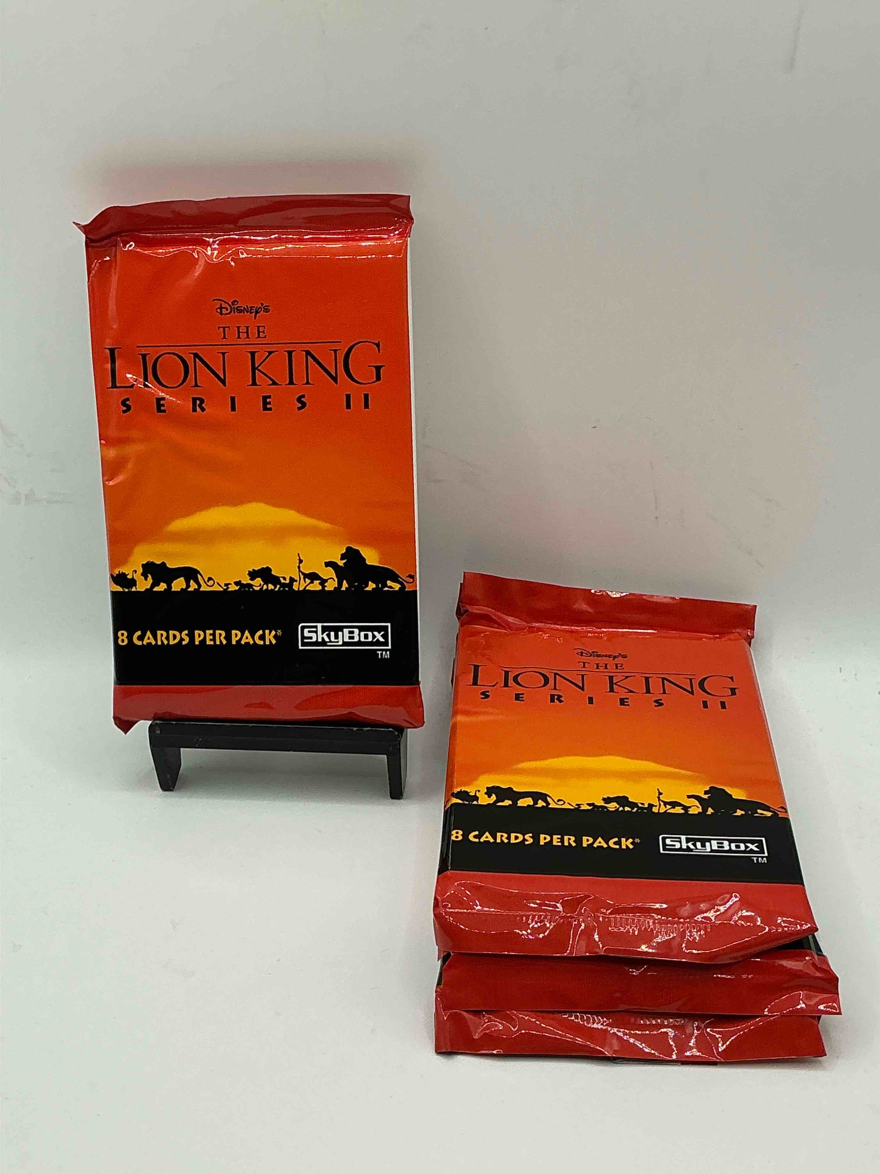 The Original “The Lion King” Series II Packs! These Packs Are Cool & Can Have Rare Cards Inside! Mufasa? Simba!? Who Knows! How Cool!? 1994 Skybox Series II! 