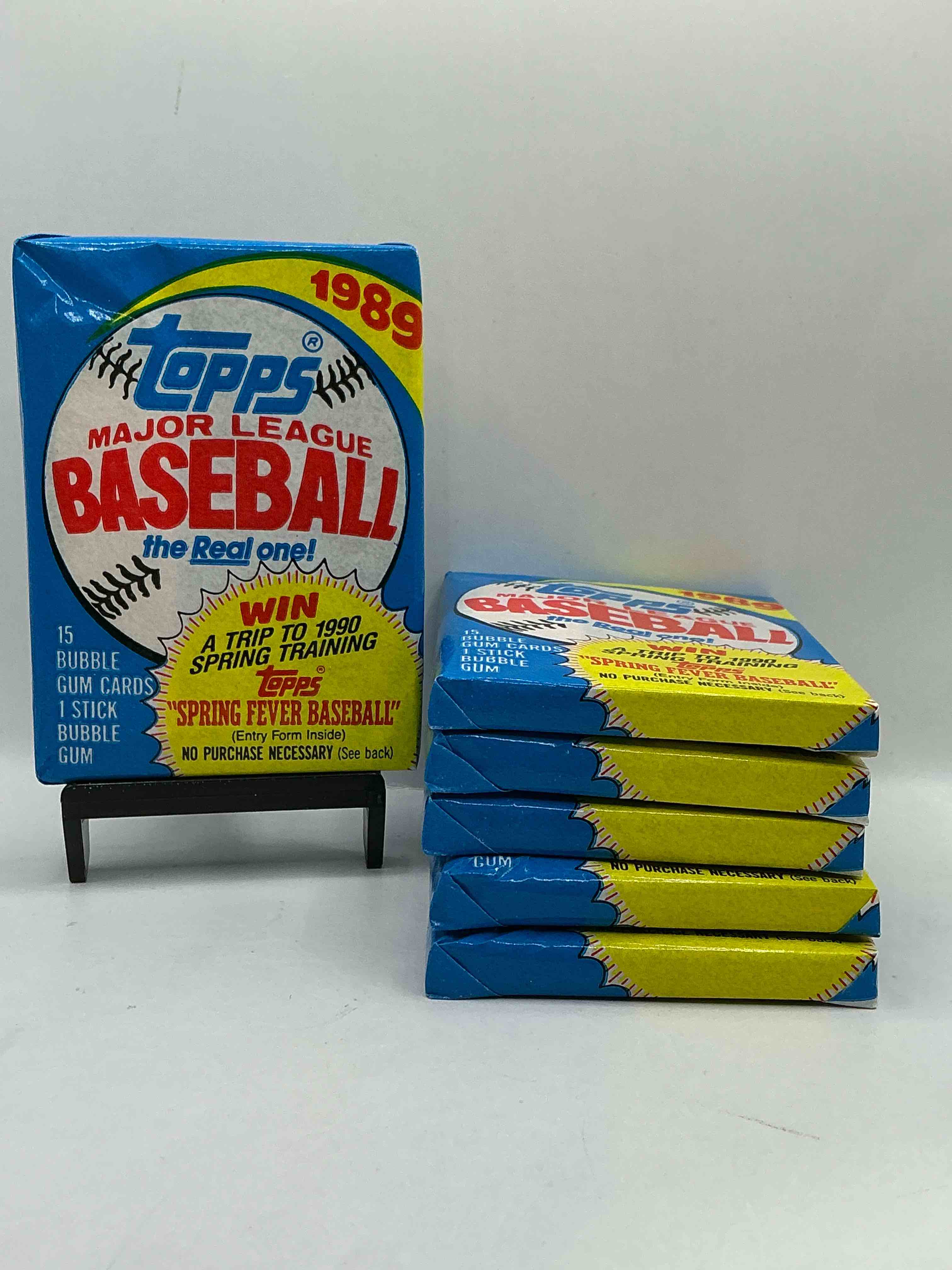 1989! Bo Jackson, Deion Sanders, Don Mattingly & More! Insane 1989 Topps Baseball Unopened Sports Card Collectible Wax Packs! Direct From Original Retail Case! Search For Valuable Randy Johnson Rookies!