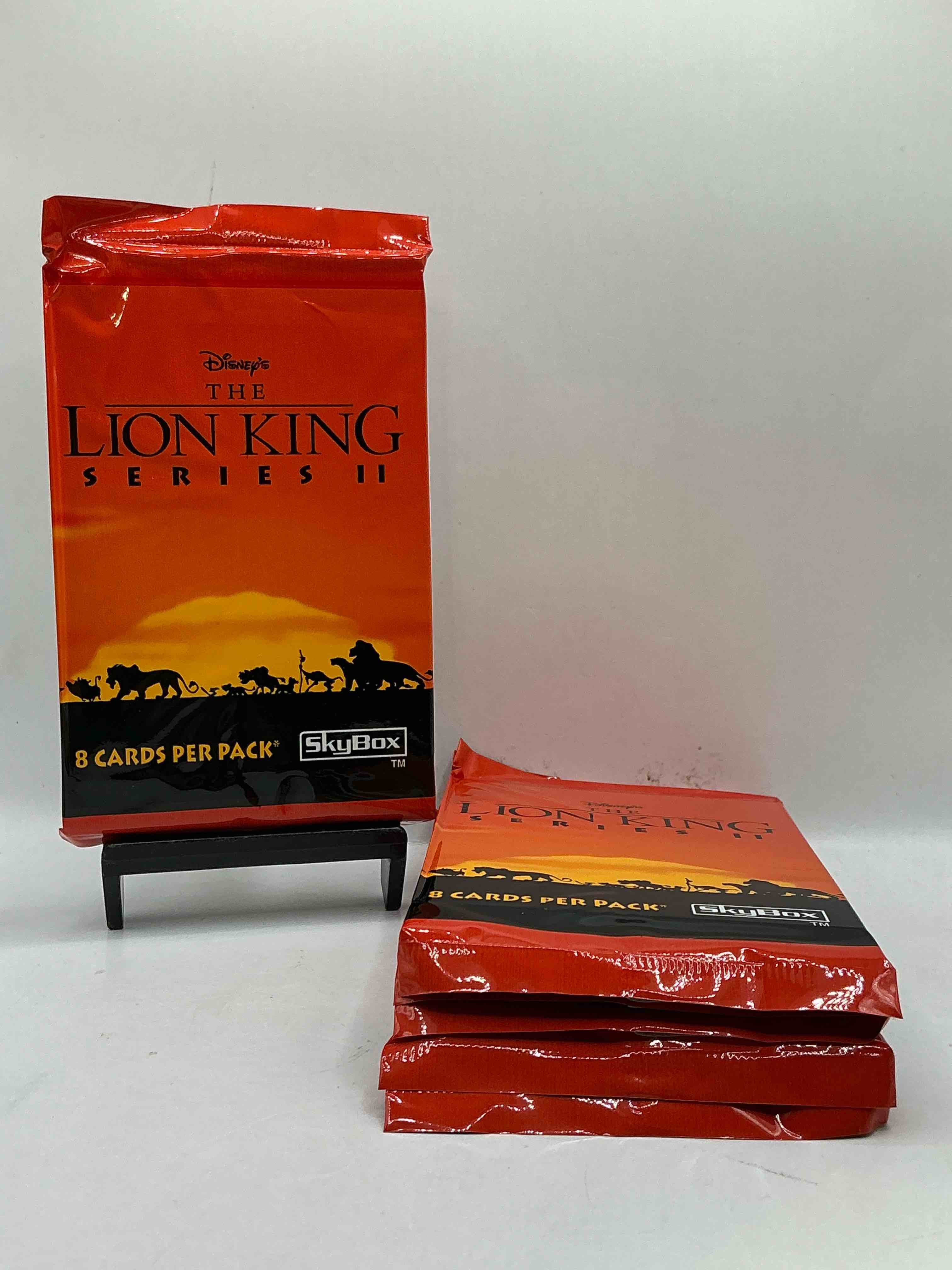 The Original “The Lion King” Series II Packs! These Packs Are Cool & Can Have Rare Cards Inside! Mufasa? Simba!? Who Knows! How Cool!? 1994 Skybox Series II! 