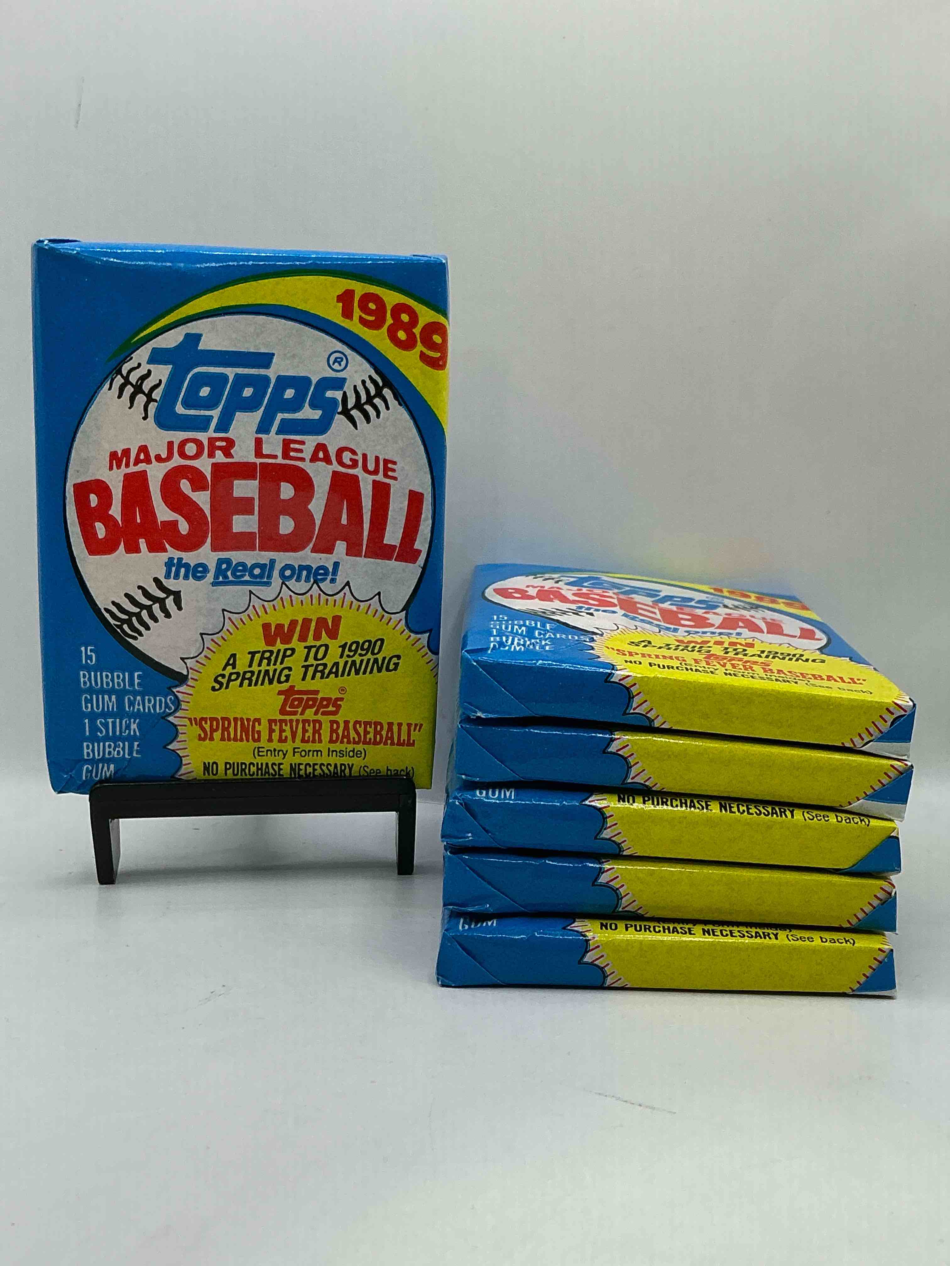 1989! Bo Jackson, Deion Sanders, Don Mattingly & More! Insane 1989 Topps Baseball Unopened Sports Card Collectible Wax Packs! Direct From Original Retail Case! Search For Valuable Randy Johnson Rookies!