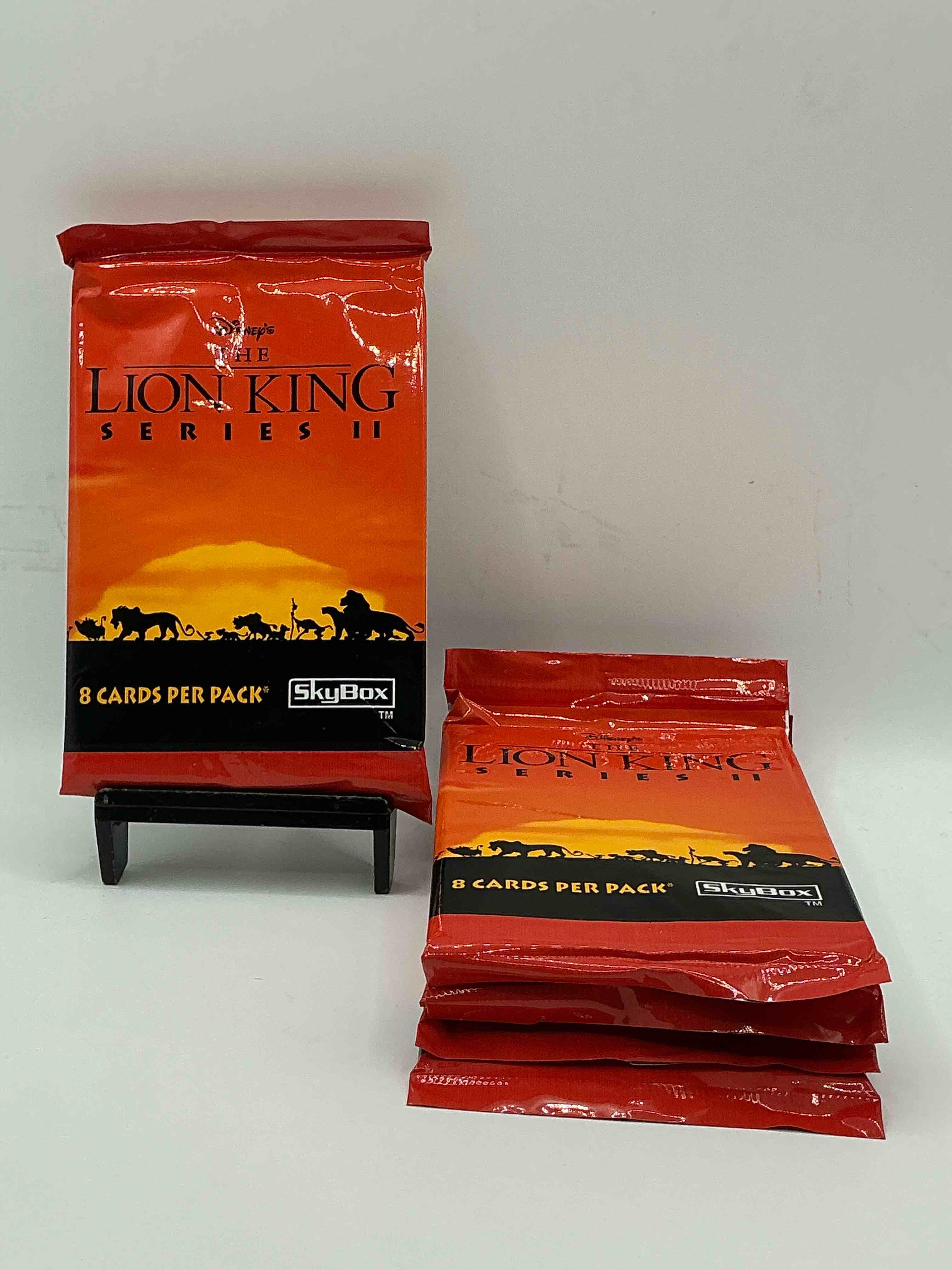 The Original “The Lion King” Series II Packs! These Packs Are Cool & Can Have Rare Cards Inside! Mufasa? Simba!? Who Knows! How Cool!? 1994 Skybox Series II! 