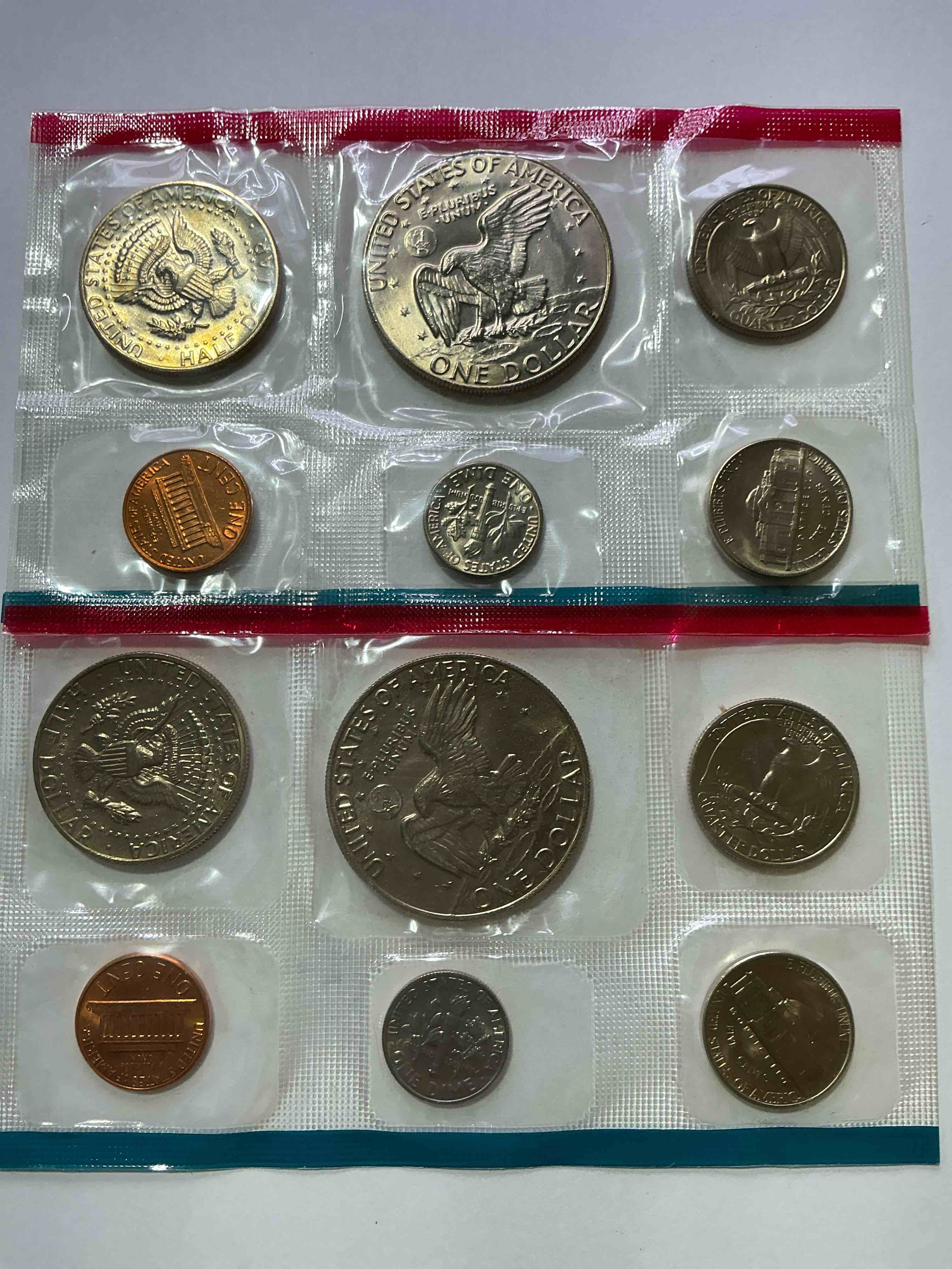 Condition photo showing New/Like New for 1978 Uncirculated Mint Coins! 12 Mint Coins From Philadelphia & Denver! 12 Coin Uncirculated Lot, With Ike Dollar Coins, Quarters, Nickels, Half Dollars, Dimes, & More! Uncirculated Coin Craziness!