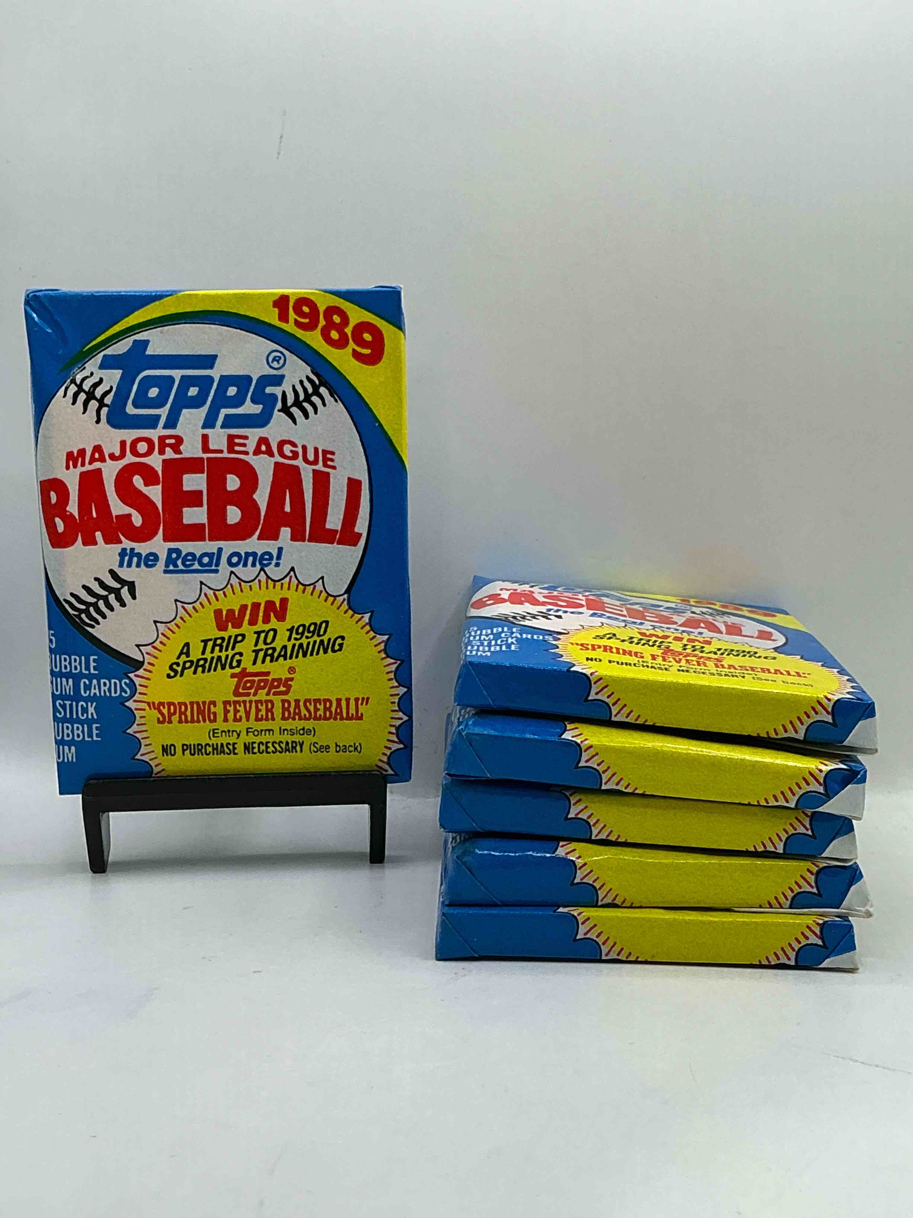 1989! Bo Jackson, Deion Sanders, Don Mattingly & More! Insane 1989 Topps Baseball Unopened Sports Card Collectible Wax Packs! Direct From Original Retail Case! Search For Valuable Randy Johnson Rookies!