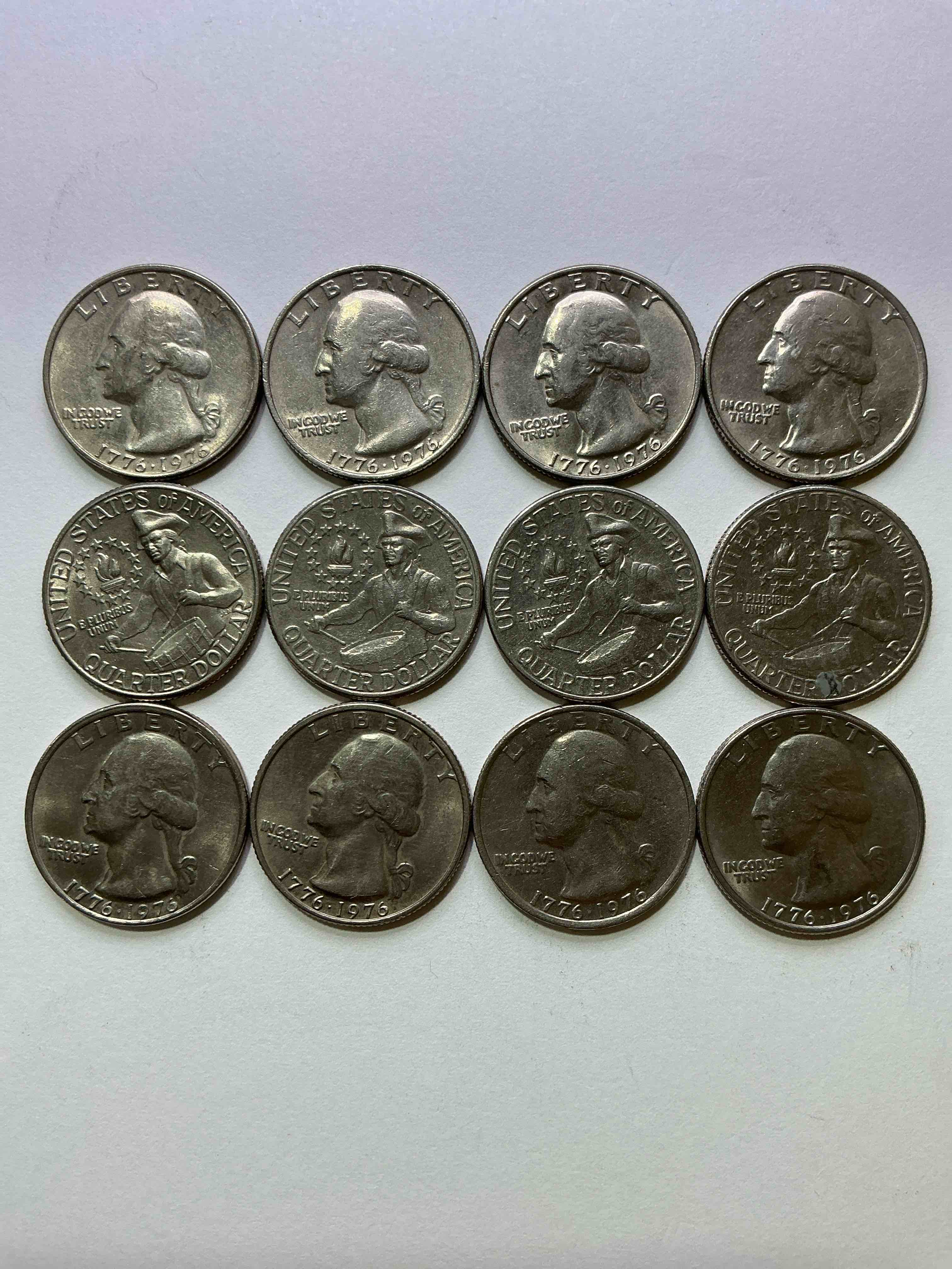 1976 Bicentennial Bliss! In 1976 The U.S. Mint Produced Coins Celebrating The 200 Year Anniversary Of America. Up For Auction Are Awesome Examples Of Quarters Produced For This... The Infamous 200 Year Anniversary Edition! Highly Desirable For Collectors! Own Pieces Of History & Get Ready For America's 250 Year Anniversary Coming Soon!