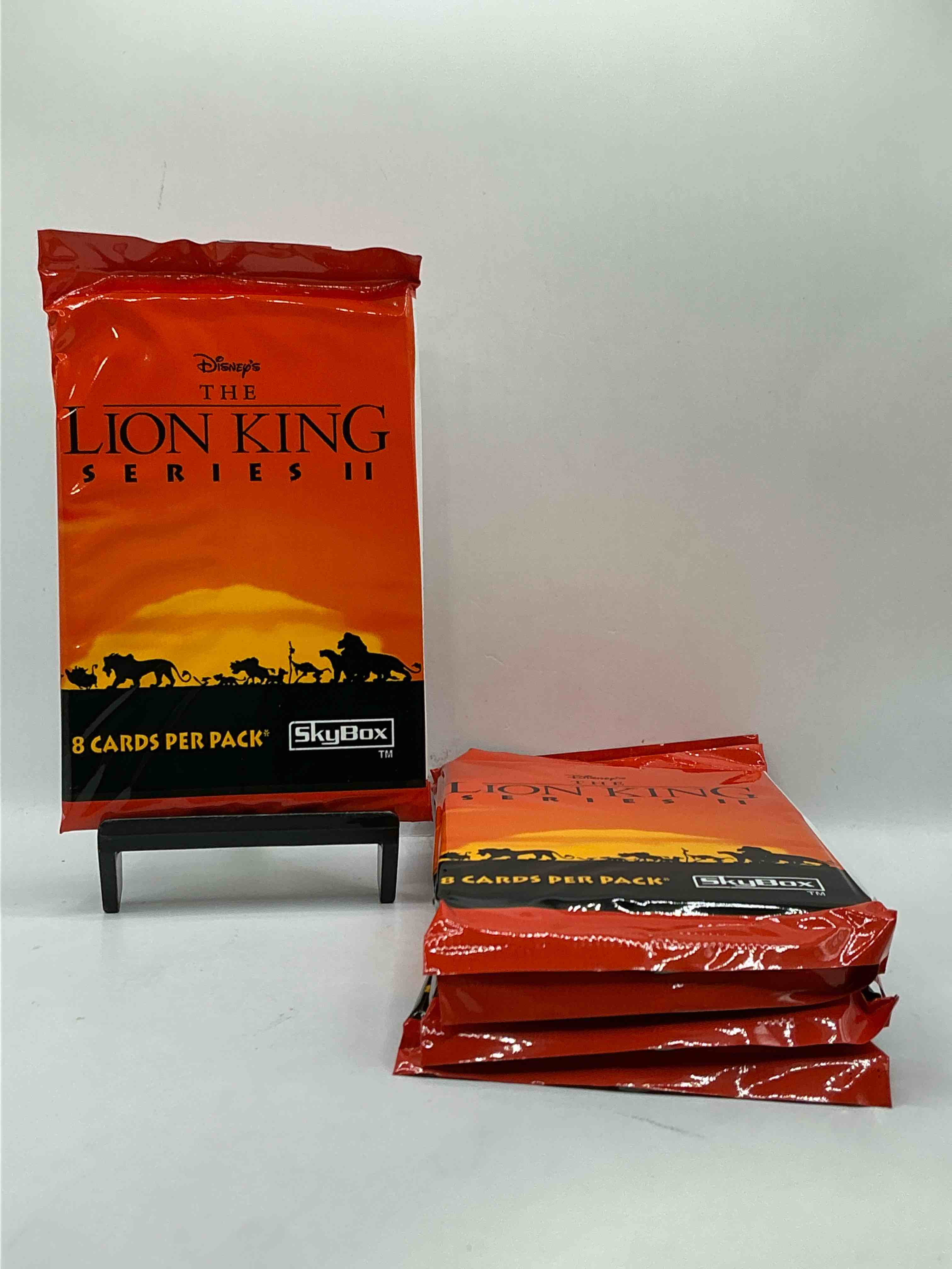 The Original “The Lion King” Series II Packs! These Packs Are Cool & Can Have Rare Cards Inside! Mufasa? Simba!? Who Knows! How Cool!? 1994 Skybox Series II! 