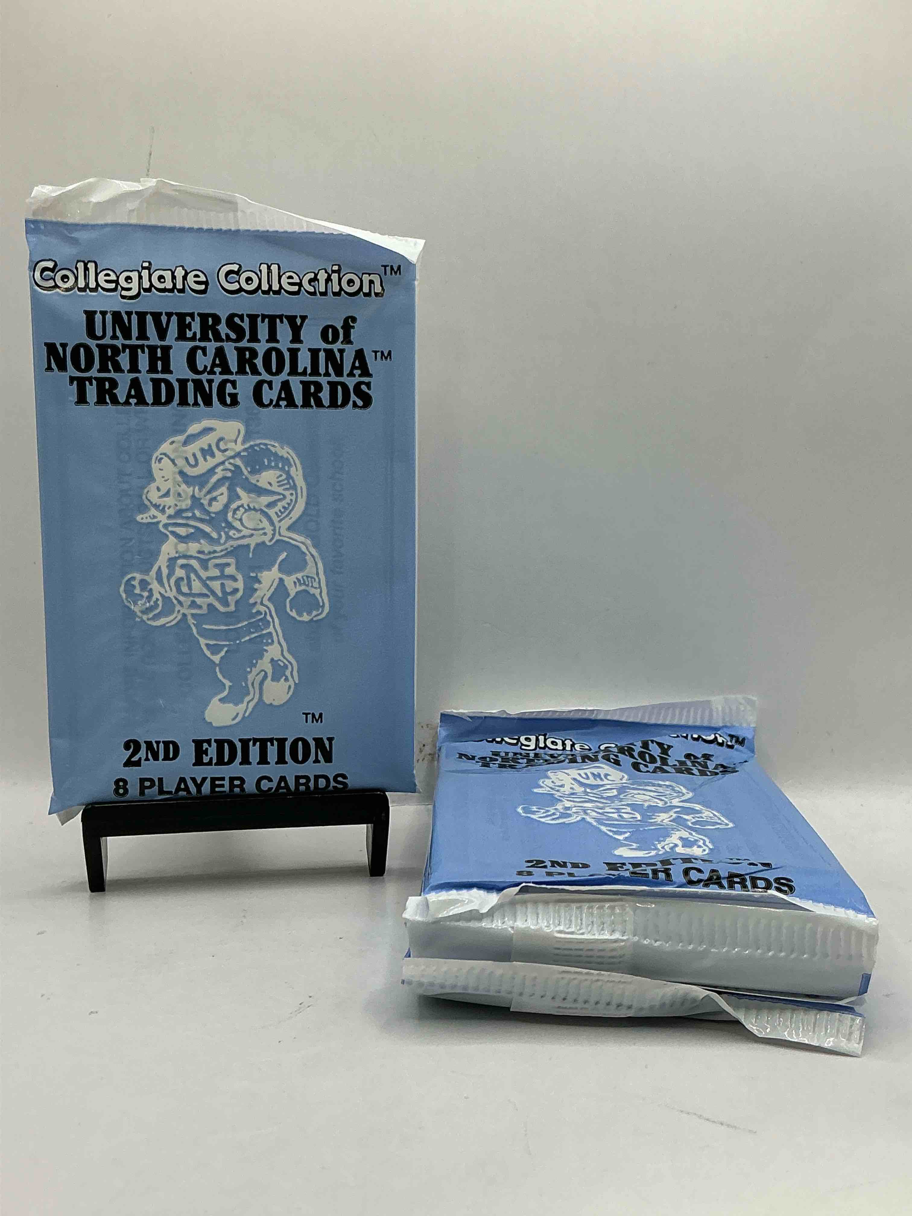 Michael Jordan! 1989 University Of North Carolina Trading Cards 2nd Edition 8 Cards Per Pack! Look For The GOAT Michael Jordan Cards, Maybe Even More Than One! Only One Way To Find Out!