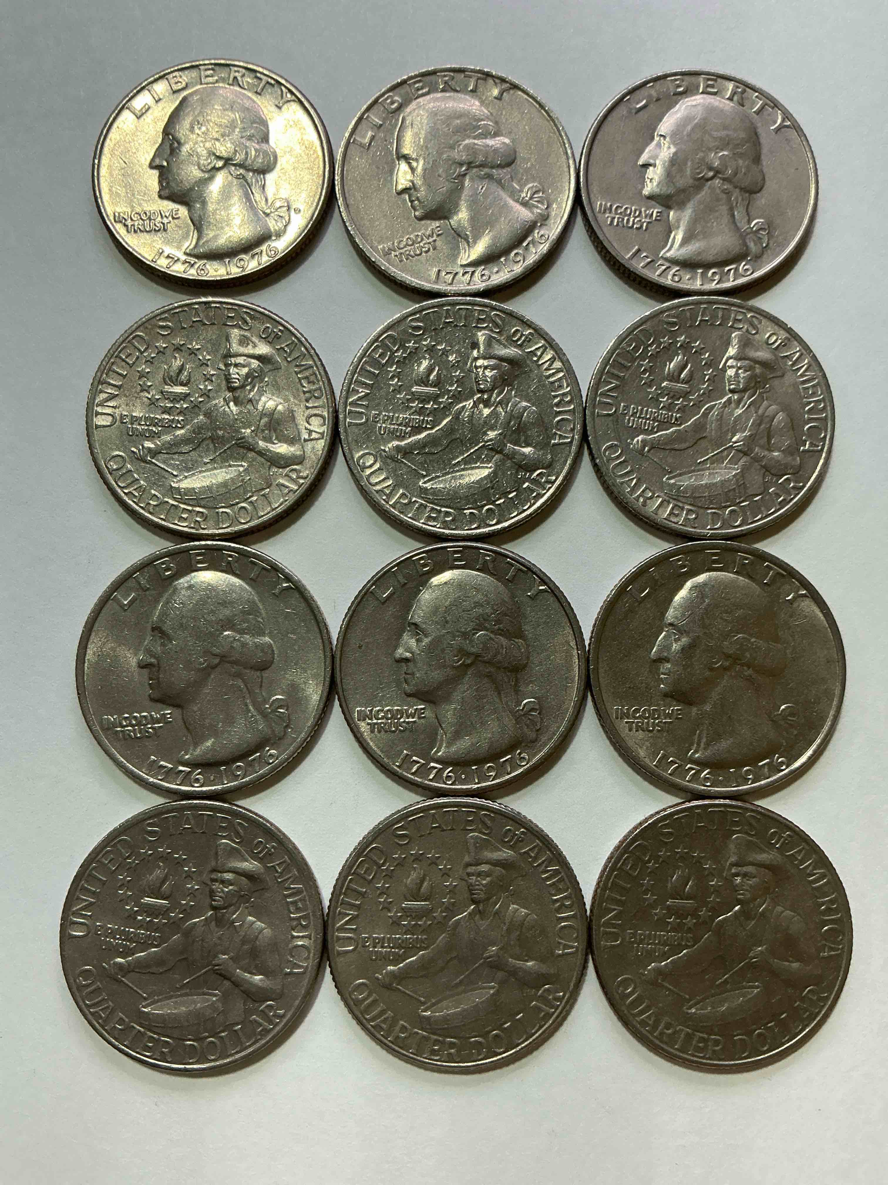 1976 Bicentennial Bliss! In 1976 The U.S. Mint Produced Coins Celebrating The 200 Year Anniversary Of America. Up For Auction Are Awesome Examples Of Quarters Produced For This... The Infamous 200 Year Anniversary Edition! Highly Desirable For Collectors! Own Pieces Of History & Get Ready For America's 250 Year Anniversary Coming Soon!