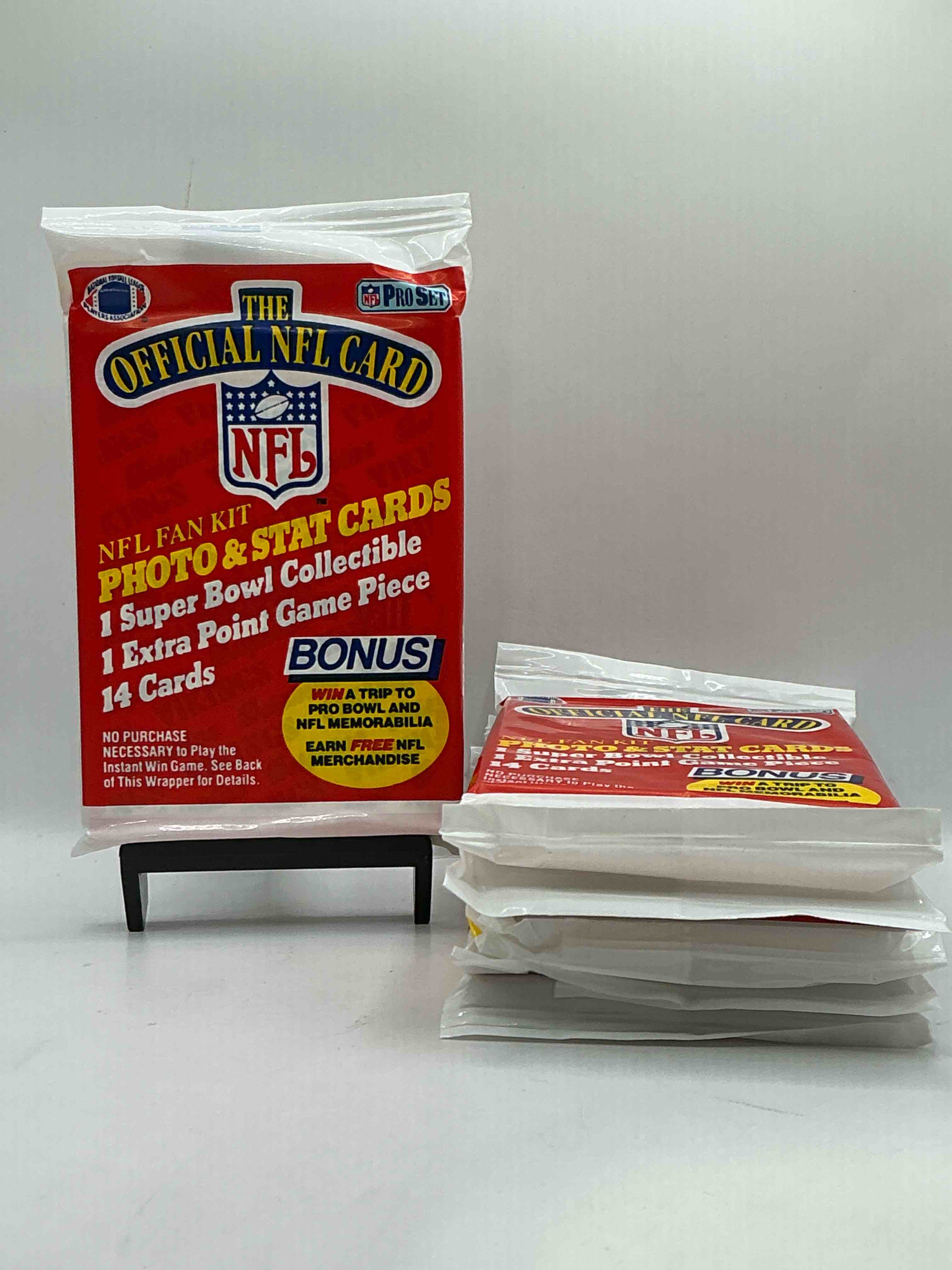 Loaded! 1989 Pro Set Football Sealed Card Pack, Direct From Original Retail Case!Highly Sought After By Collectors As This Year Is Loaded With High Profile Rookies!Search For Rookie Cards From Barry Sanders, Deion Sanders, Troy Aikman, Michael Irvin & Much More! Getting Hard To Find!