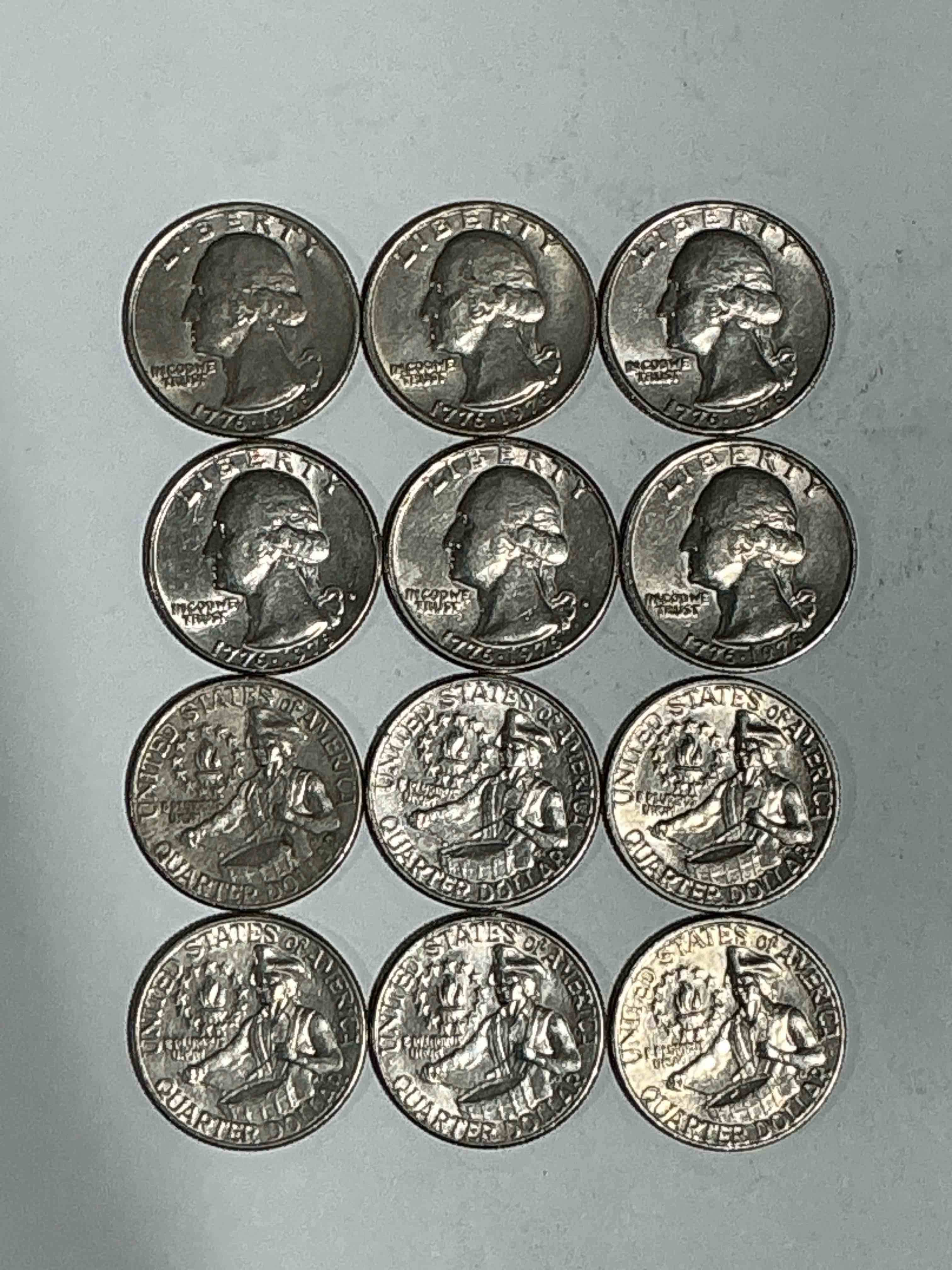 1976 Bicentennial Bliss! In 1976 The U.S. Mint Produced Coins Celebrating The 200 Year Anniversary Of America. Up For Auction Are Awesome Examples Of Quarters Produced For This... The Infamous 200 Year Anniversary Edition! Highly Desirable For Collectors! Own Pieces Of History & Get Ready For America's 250 Year Anniversary Coming Soon!