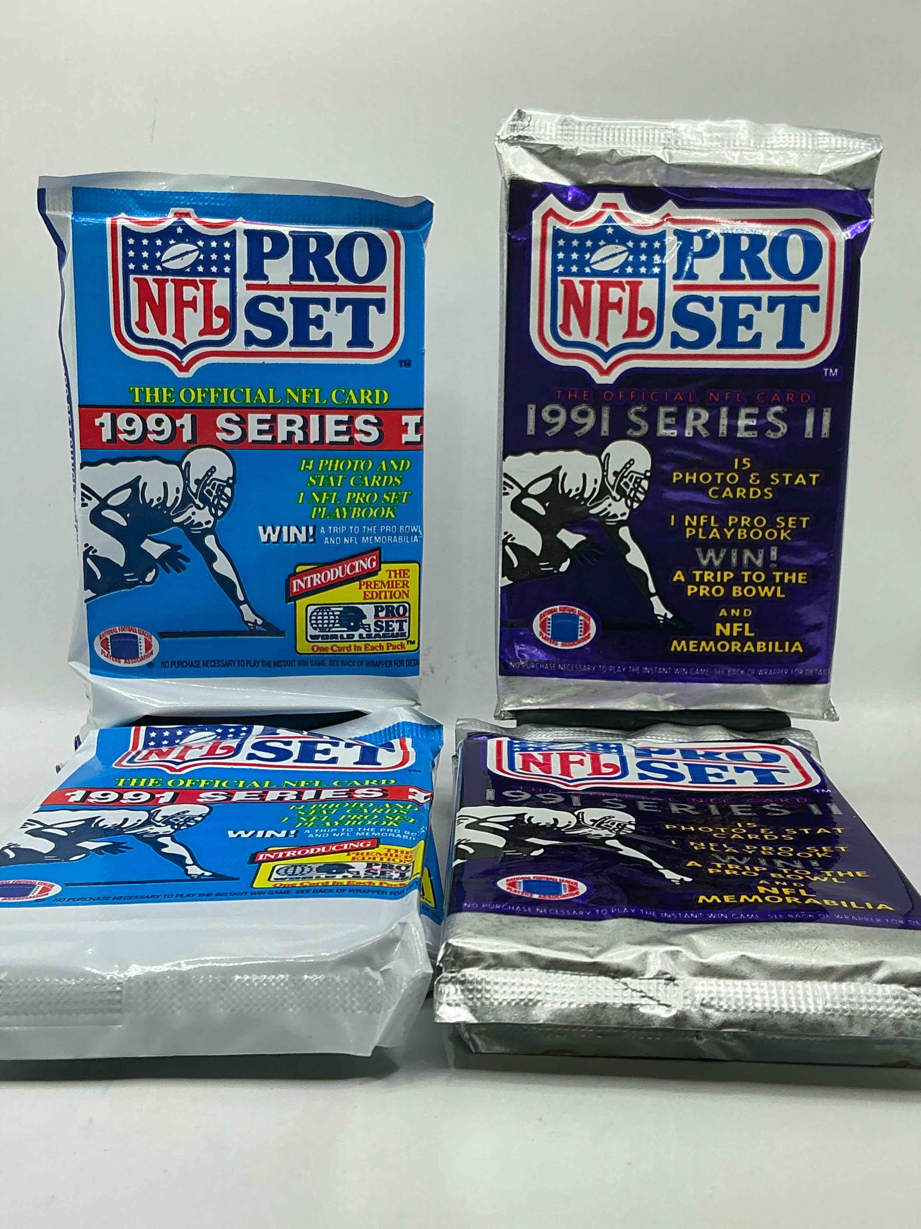 Wow! 1991 Pro Set Football Sealed Card Pack, Direct From Original Retail Case!Highly Sought After By Collectors As This Year Is Loaded With High Profile Cards!Search For Cards From Barry Sanders, Deion Sanders, Troy Aikman, Michael Irvin & Much More! Getting Hard To Find!