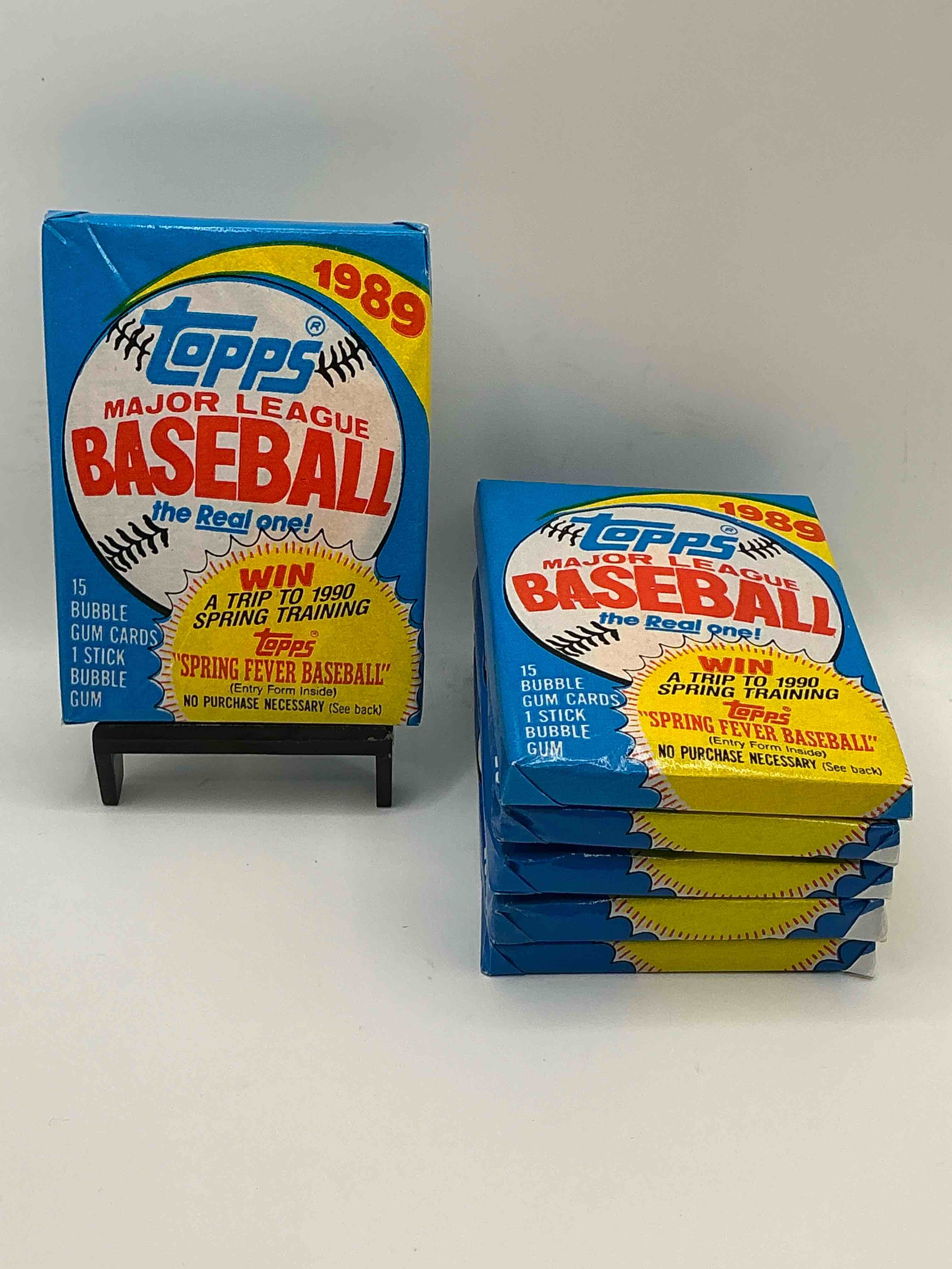1989! Bo Jackson, Deion Sanders, Don Mattingly & More! Insane 1989 Topps Baseball Unopened Sports Card Collectible Wax Packs! Direct From Original Retail Case! Search For Valuable Randy Johnson Rookies!