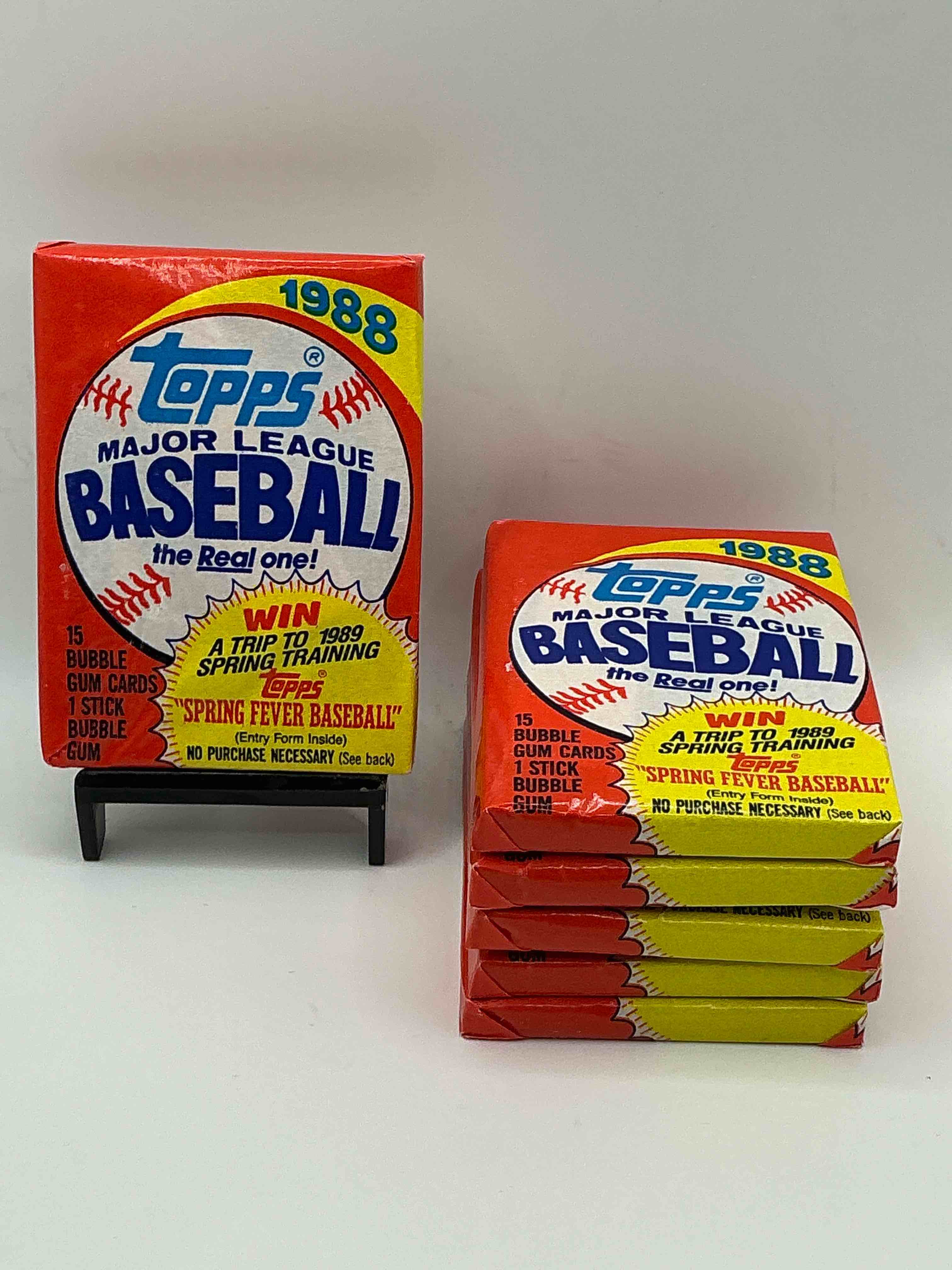 1988 Topps Baseball Unopened Wax Pack, Direct From Original Sealed Retail Case! Search For Valuable Nolan Ryan & Cal Ripken Jr. Cards & So Much More!