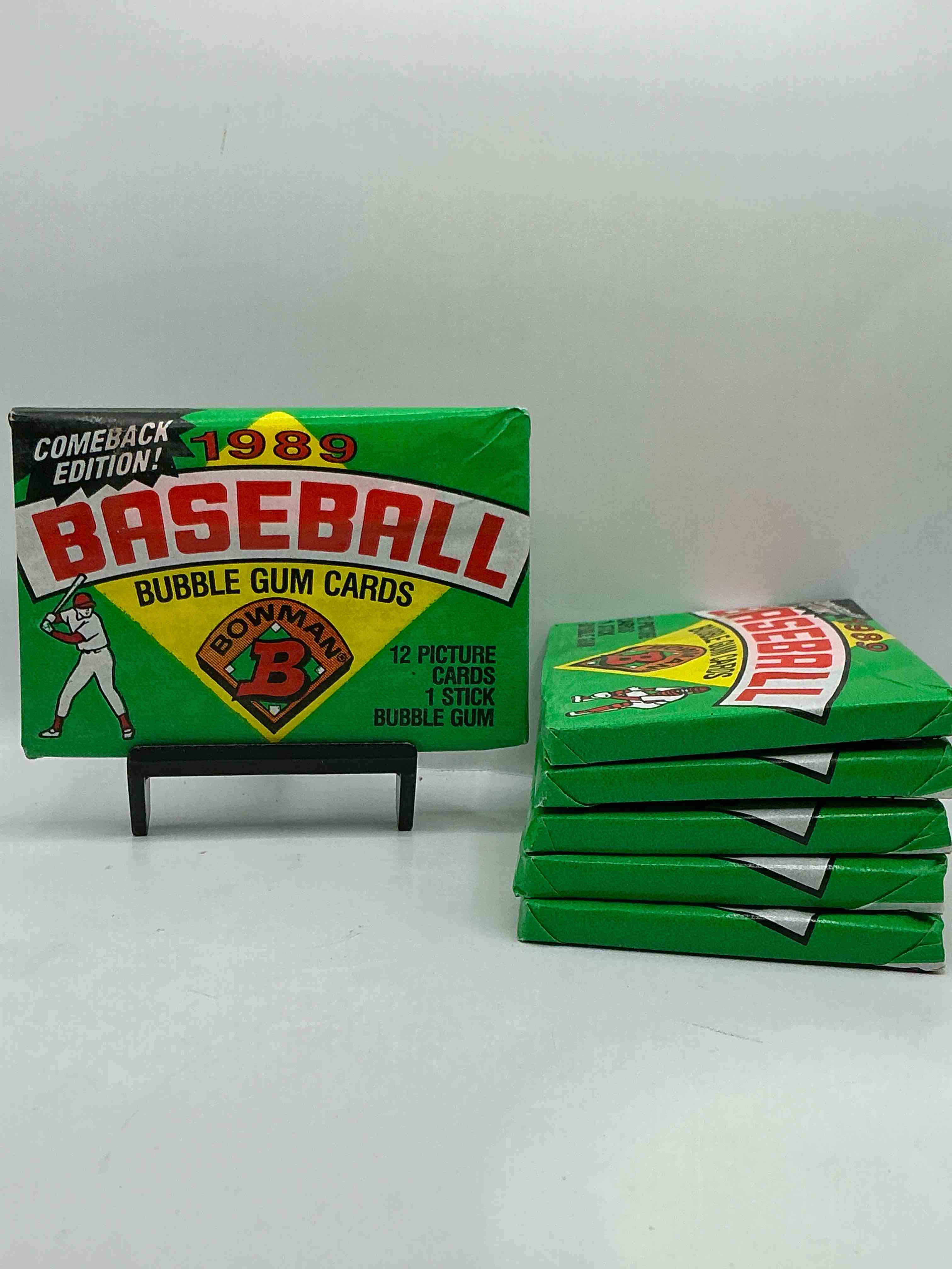 1989 Bowman Comeback Edition Baseball Cards! Direct From Original Box! Search For Ken Griffey Jr. Rookie Card & Valuable Bo Jackson & Nolan Ryan Cards!