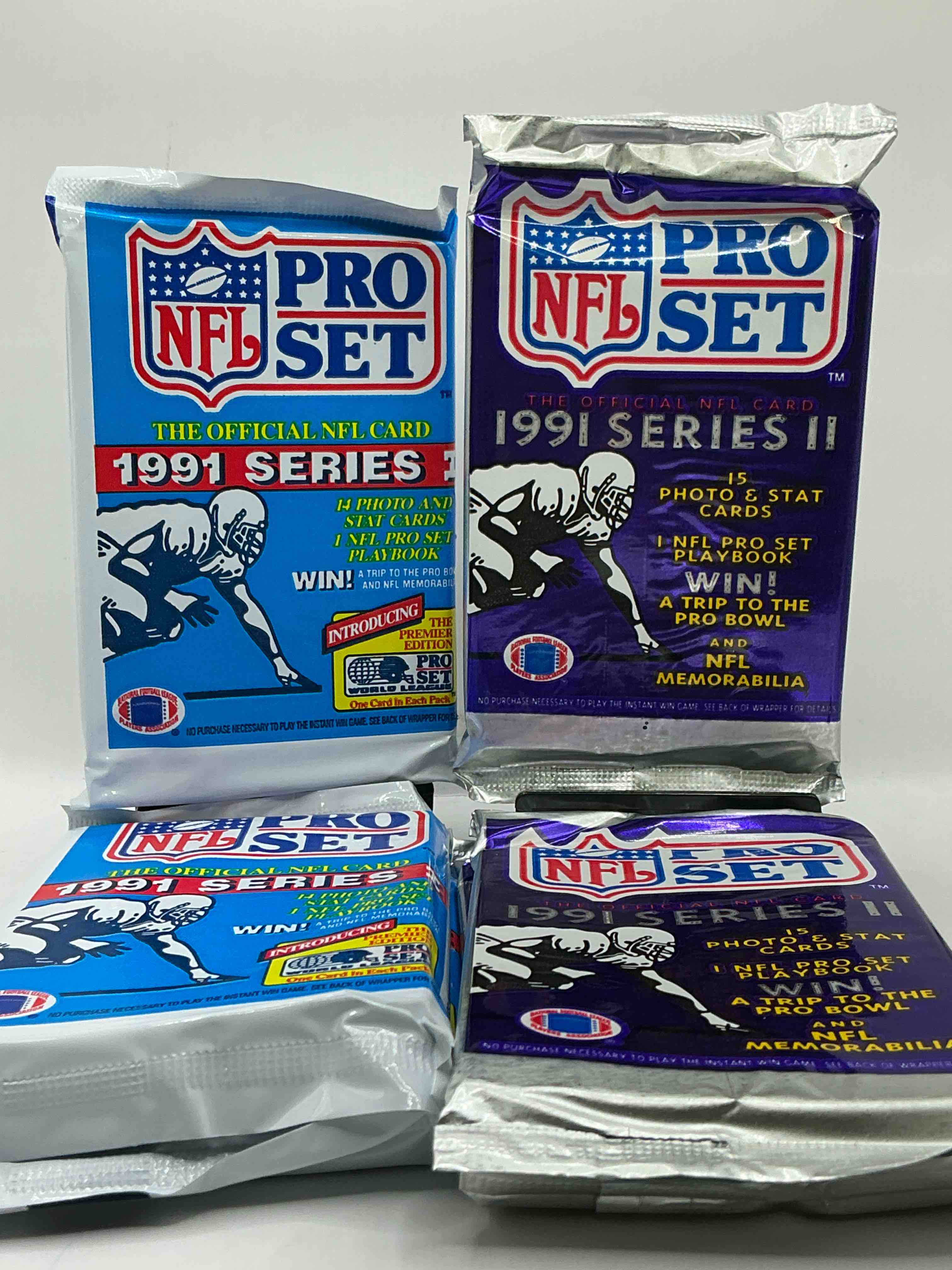 Wow! 1991 Pro Set Football Sealed Card Pack, Direct From Original Retail Case!Highly Sought After By Collectors As This Year Is Loaded With High Profile Cards!Search For Cards From Barry Sanders, Deion Sanders, Troy Aikman, Michael Irvin & Much More! Getting Hard To Find!