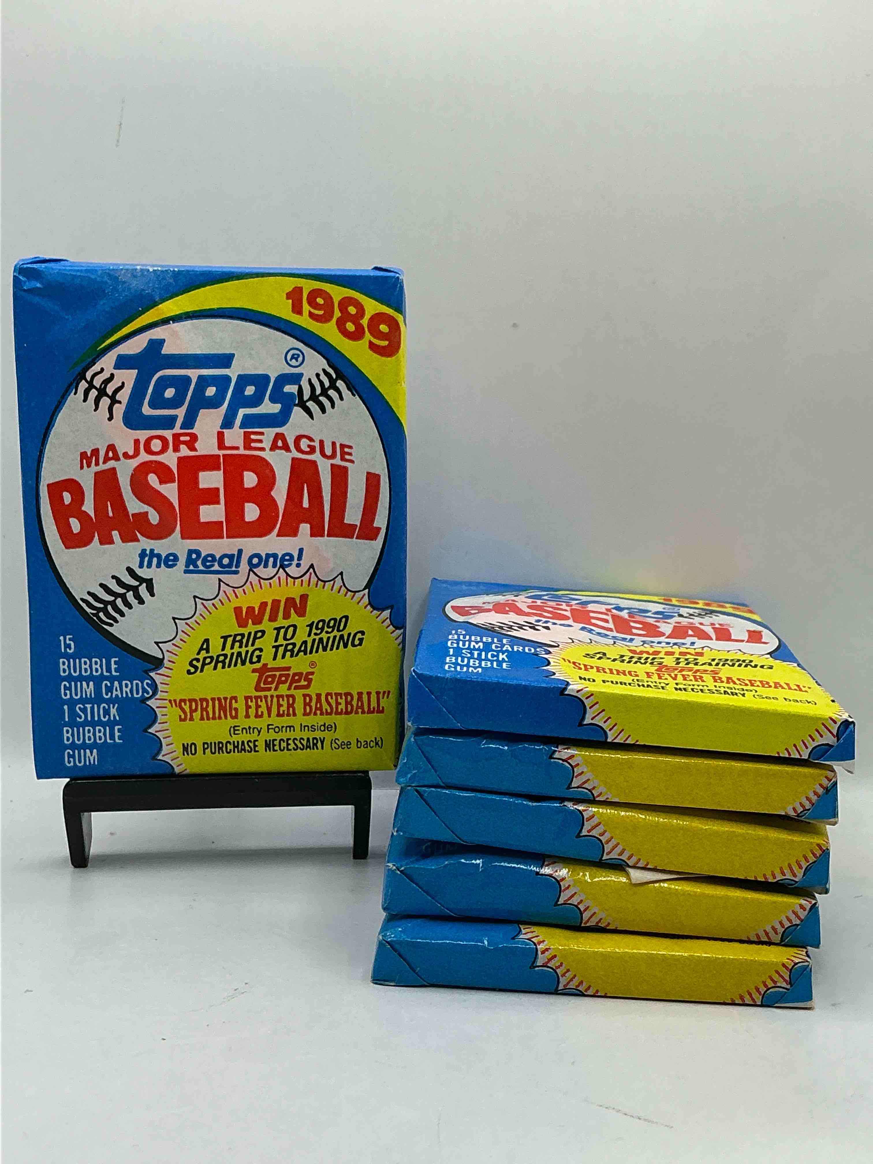 1989! Bo Jackson, Deion Sanders, Don Mattingly & More! Insane 1989 Topps Baseball Unopened Sports Card Collectible Wax Packs! Direct From Original Retail Case! Search For Valuable Randy Johnson Rookies!