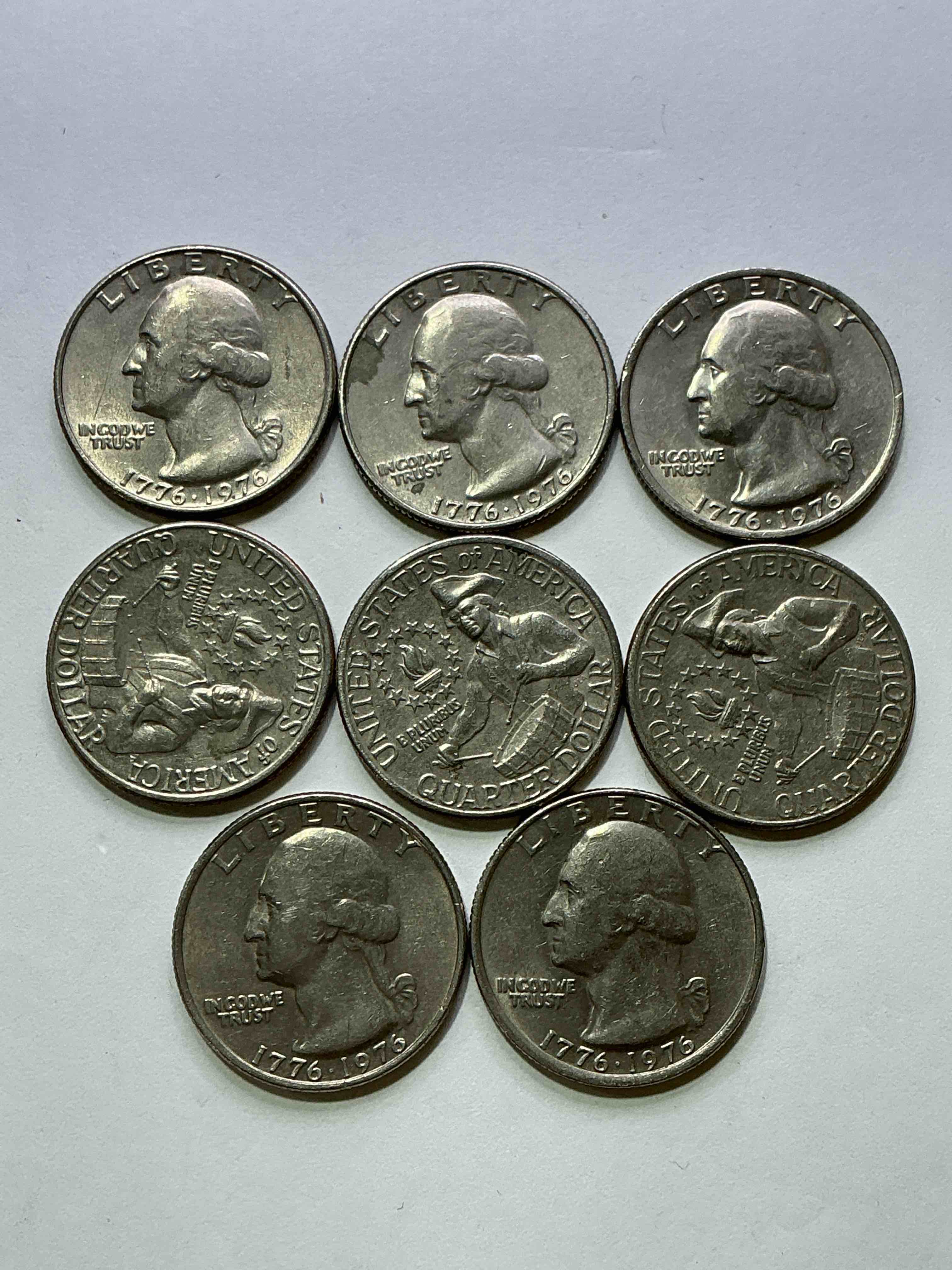 1976 Bicentennial Bliss! In 1976 The U.S. Mint Produced Coins Celebrating The 200 Year Anniversary Of America. Up For Auction Are Awesome Examples Of Quarters Produced For This... The Infamous 200 Year Anniversary Edition! Highly Desirable For Collectors! Own Pieces Of History & Get Ready For America's 250 Year Anniversary Coming Soon!