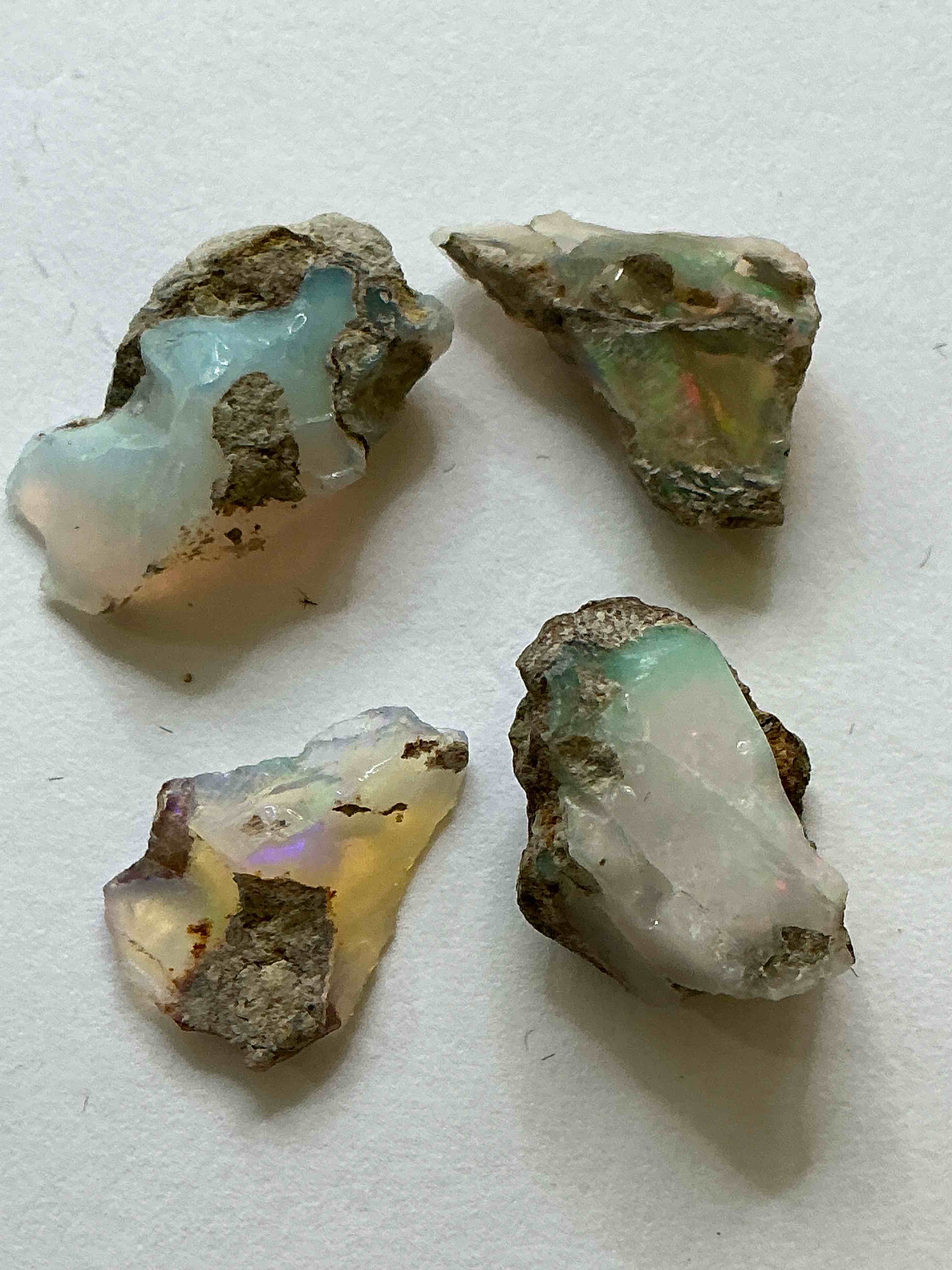 Opal Precious Gemstone, Raw, Authentic! Ethiopian Opal Gemstone, In Large & Raw, Prospected Form! Ethiopian Opals Are Famous For Their Stunning Clarity & Shimmering Color Hues! They Are Believed To Promote Hope, Purity & Love. The U.S. Dime In Image Is For Size Reference Only (Not Included). A Gemstone Like This In Raw Form Is Very Hard To Find! Own An Amazing, Stunning, Unique Opal Gemstone In Rare, Raw Form!