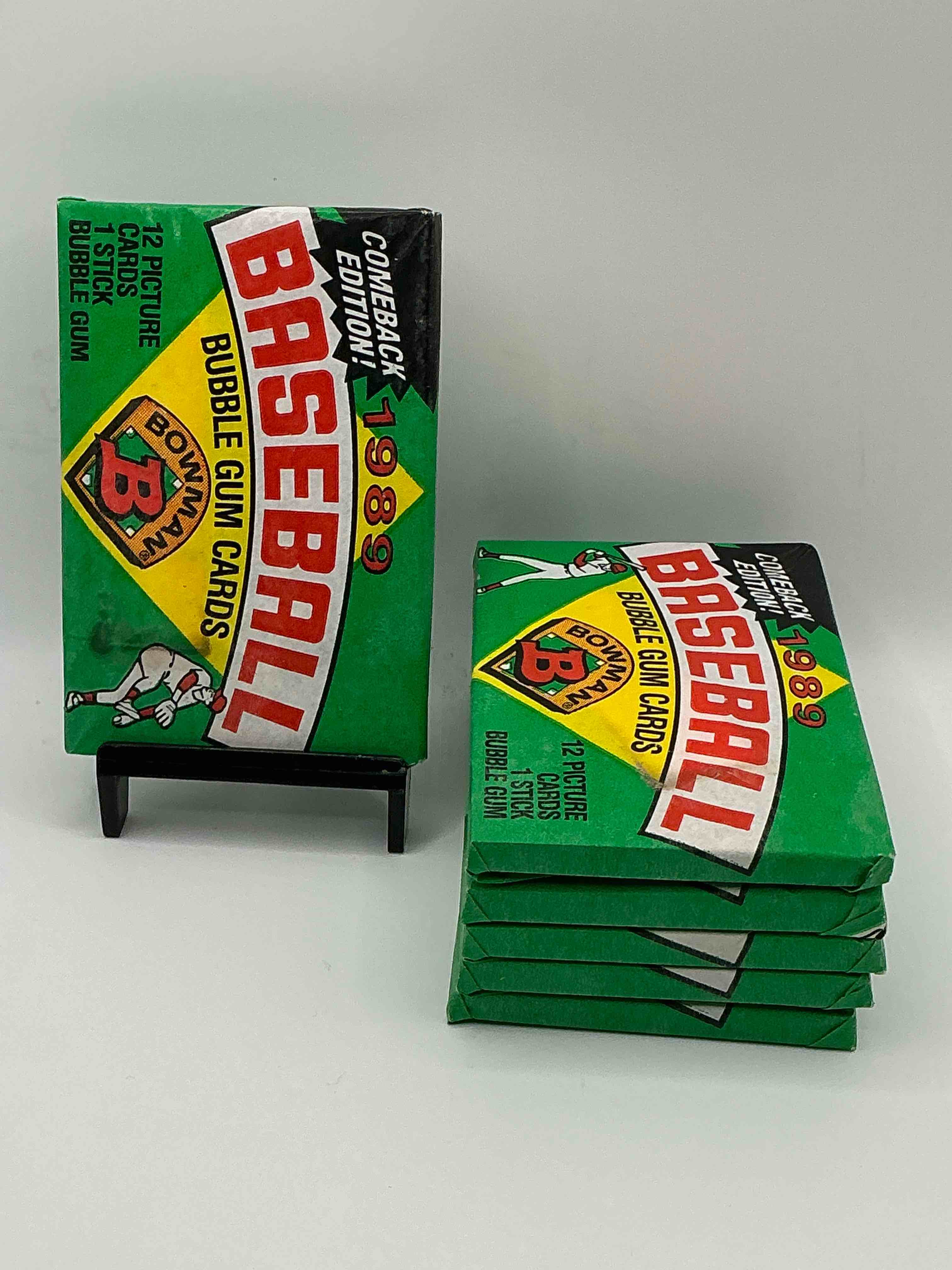 1989 Bowman Comeback Edition Baseball Cards! Direct From Original Box! Search For Ken Griffey Jr. Rookie Card & Valuable Bo Jackson & Nolan Ryan Cards!