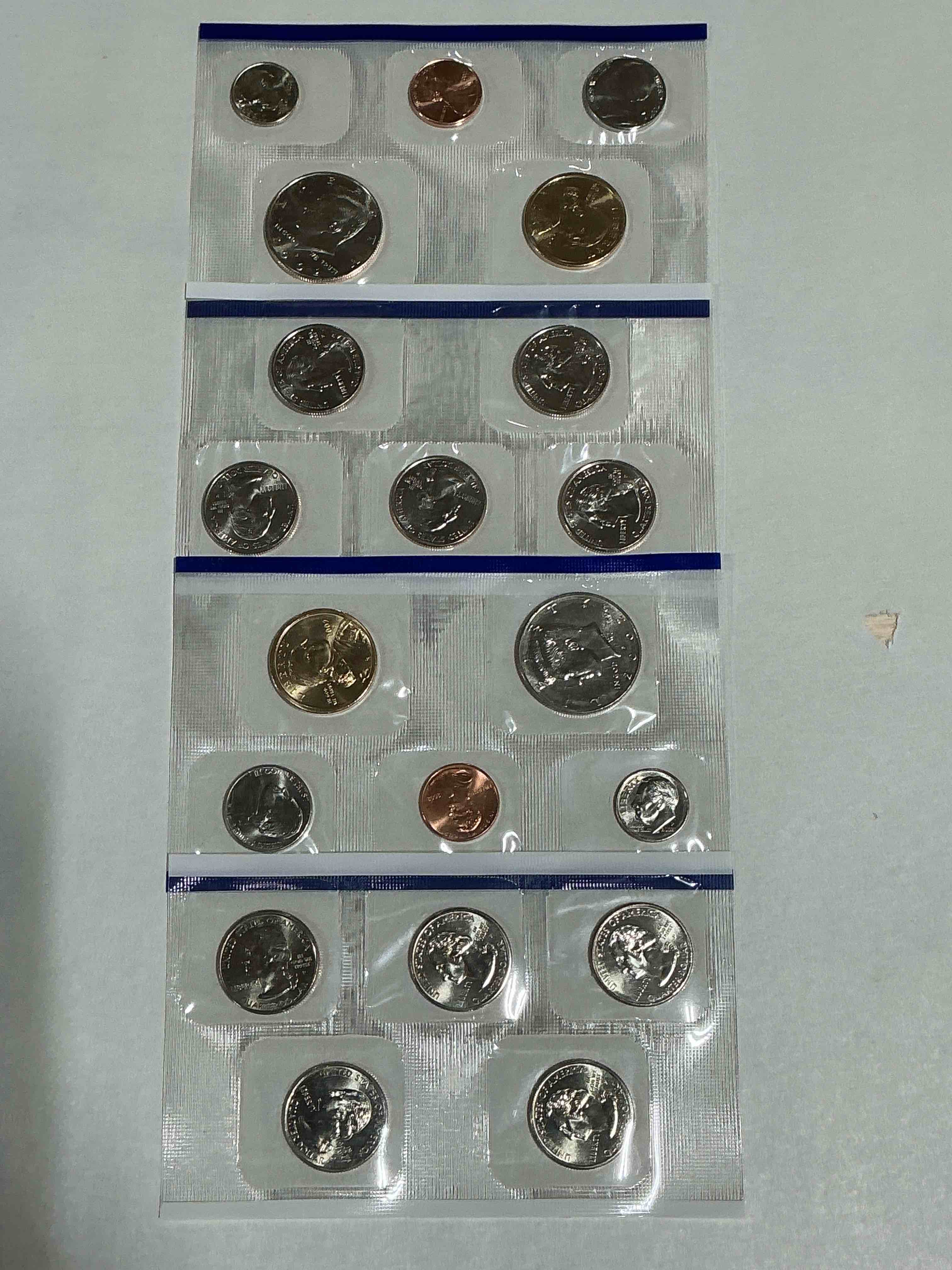 2002 Philadelphia & Denver Mint Coins! 20 Coins, Including Sacagawea Dollars, Half Dollars, State Quarters, Nickels, Dimes & Pennies! Wow!