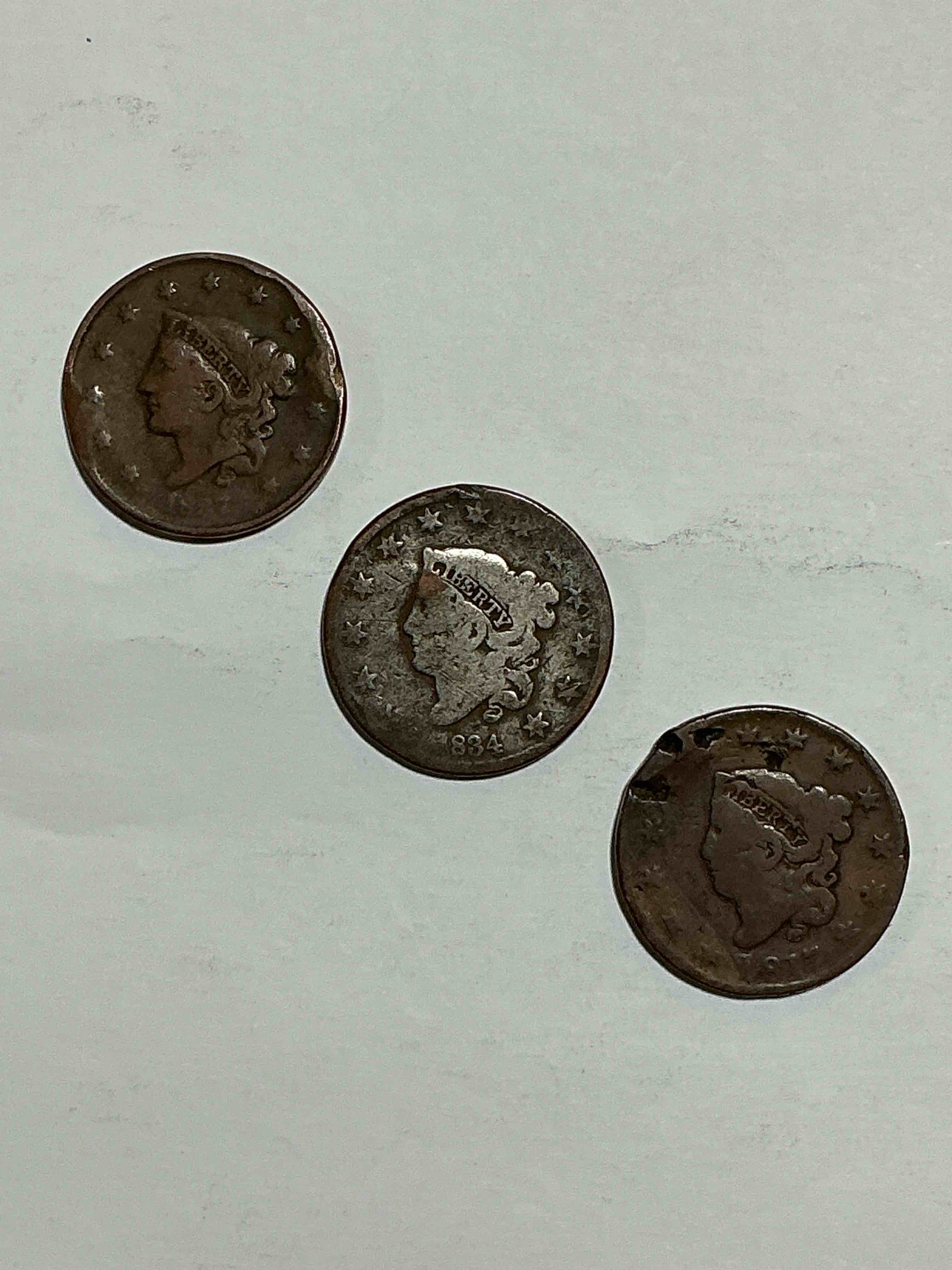 Ultra Rare US One Cent Piece! These Coins Were Minted Starting In 1839 & Have Become Serious Collectors Items! This Rare One Cent Piece Is In Great Condition For The Year! 1800’s Coin, Think Of The History This Coin Has Seen! Incredible!  