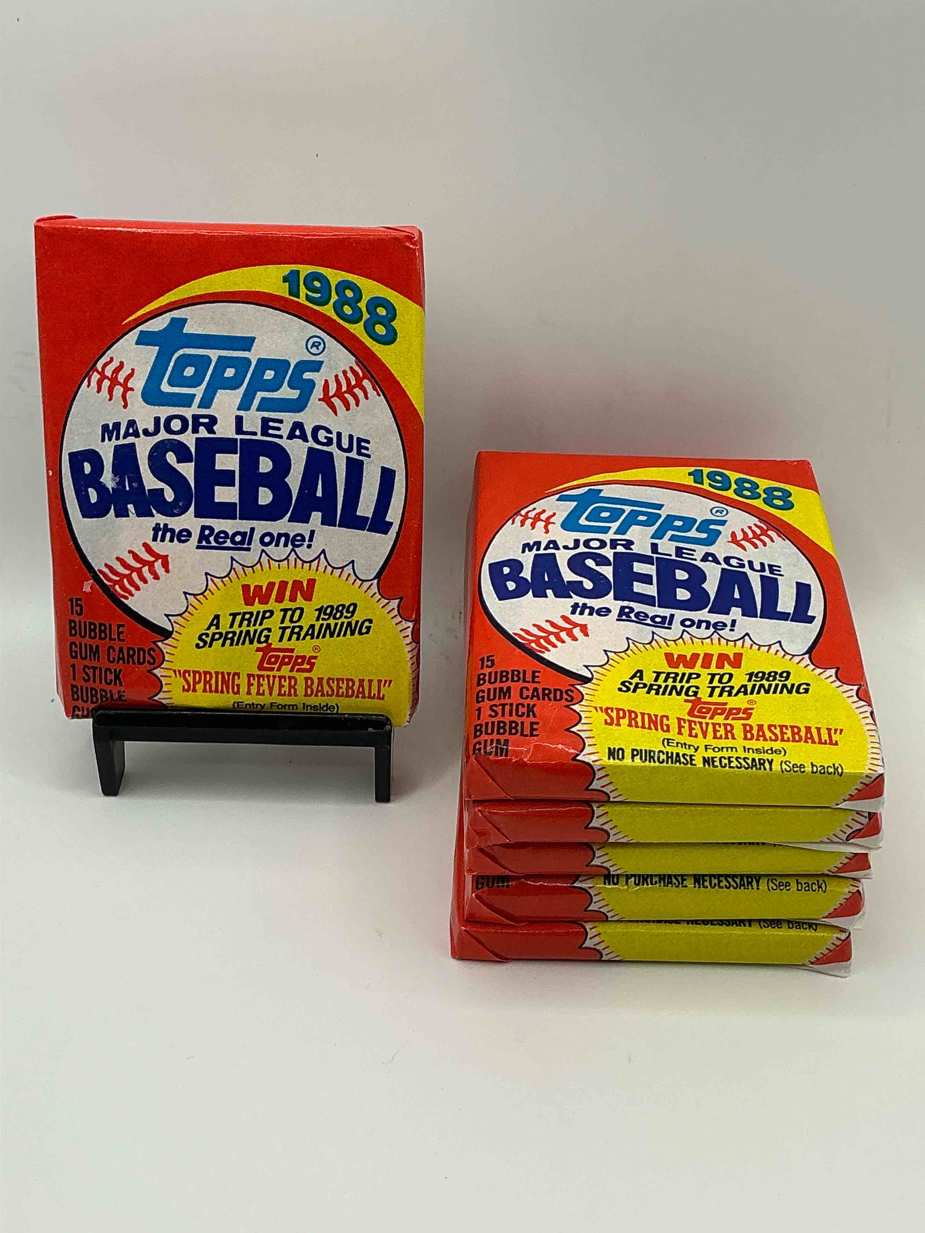 1988 Topps Baseball Unopened Wax Pack, Direct From Original Sealed Retail Case! Search For Valuable Nolan Ryan & Cal Ripken Jr. Cards & So Much More!