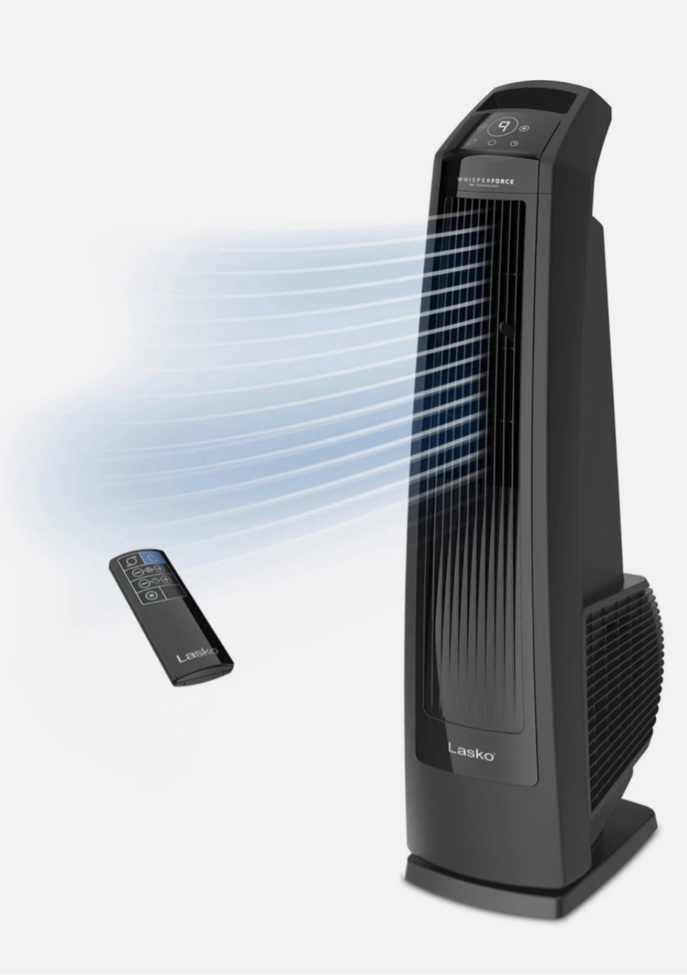 Lasko 35" DC High Velocity Blower Tower Fan with Remote - UDC351
