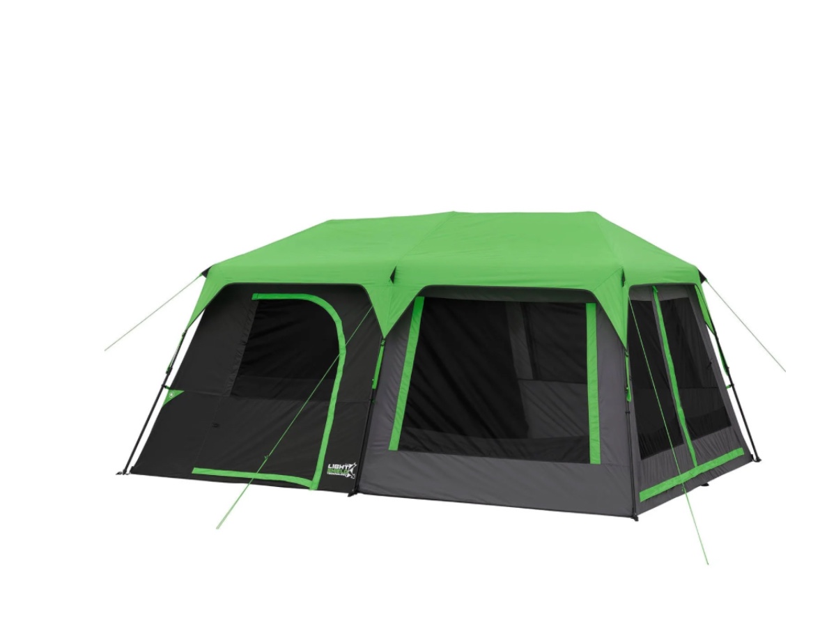 member's mark 10-person instant cabin tent with light shield technology