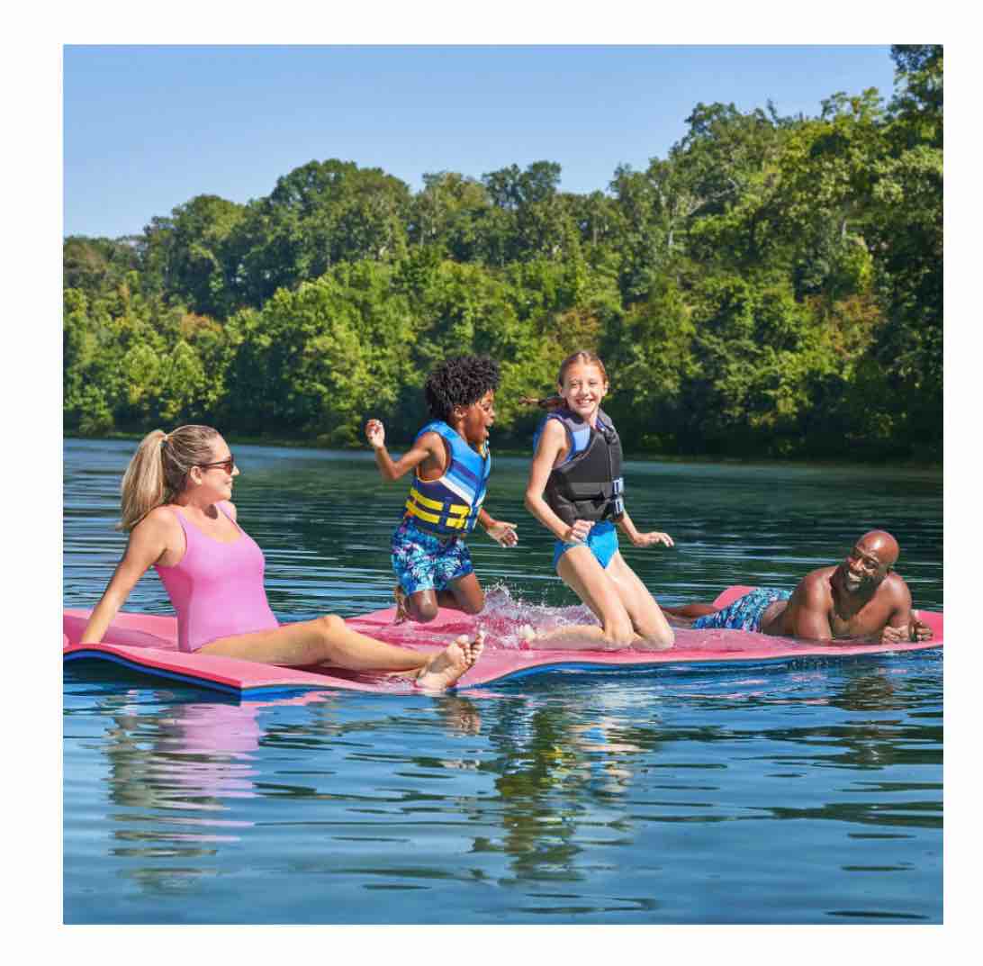 member’s mark foam floating pad, 6' x 15'