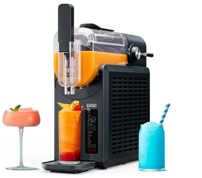 iceman slush-ease slushy maker with customizable thickness