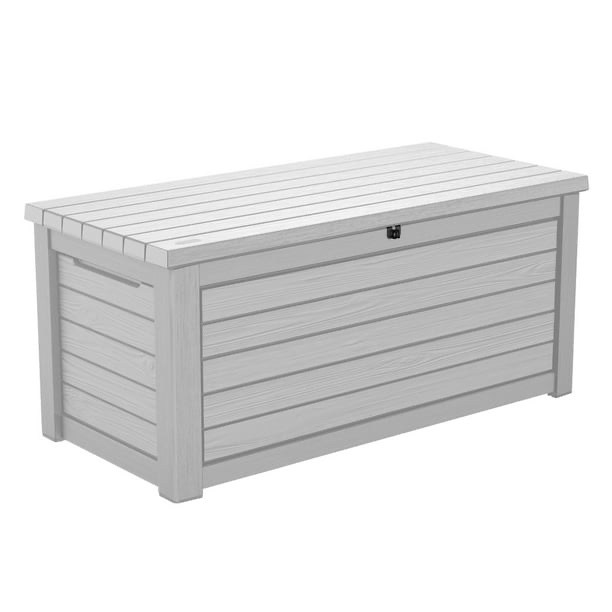 keter 165-gallon resin outdoor deck box