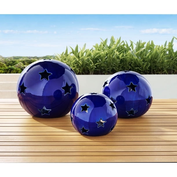 Member's Mark Ceramic Globe LED Lighting, Set of 3