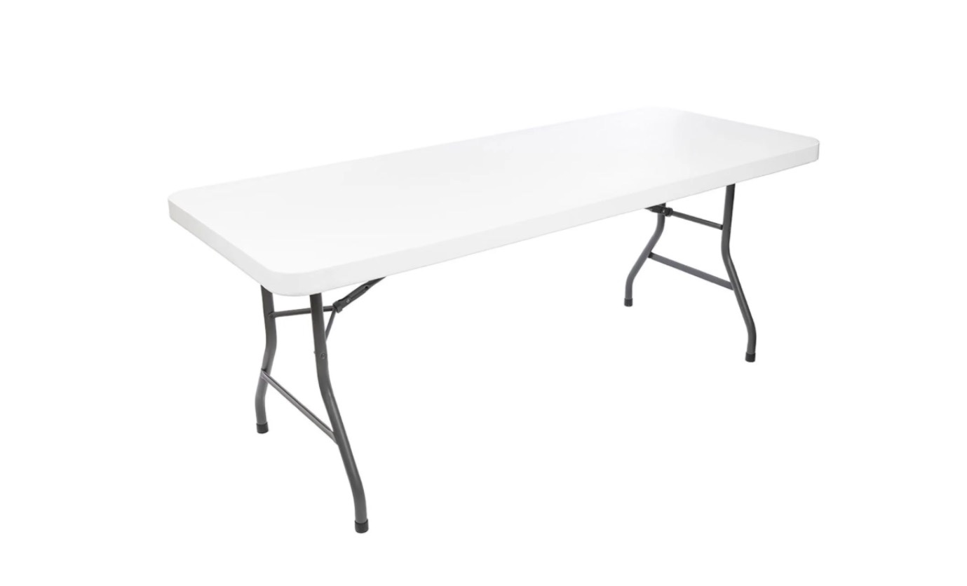 maxchief 6' industrial-grade folding banquet table