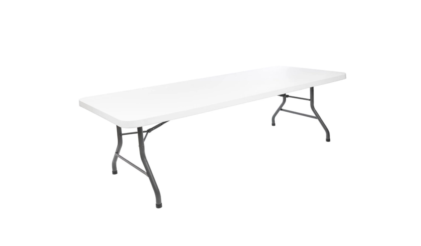 maxchief 8' industrial-grade folding banquet table