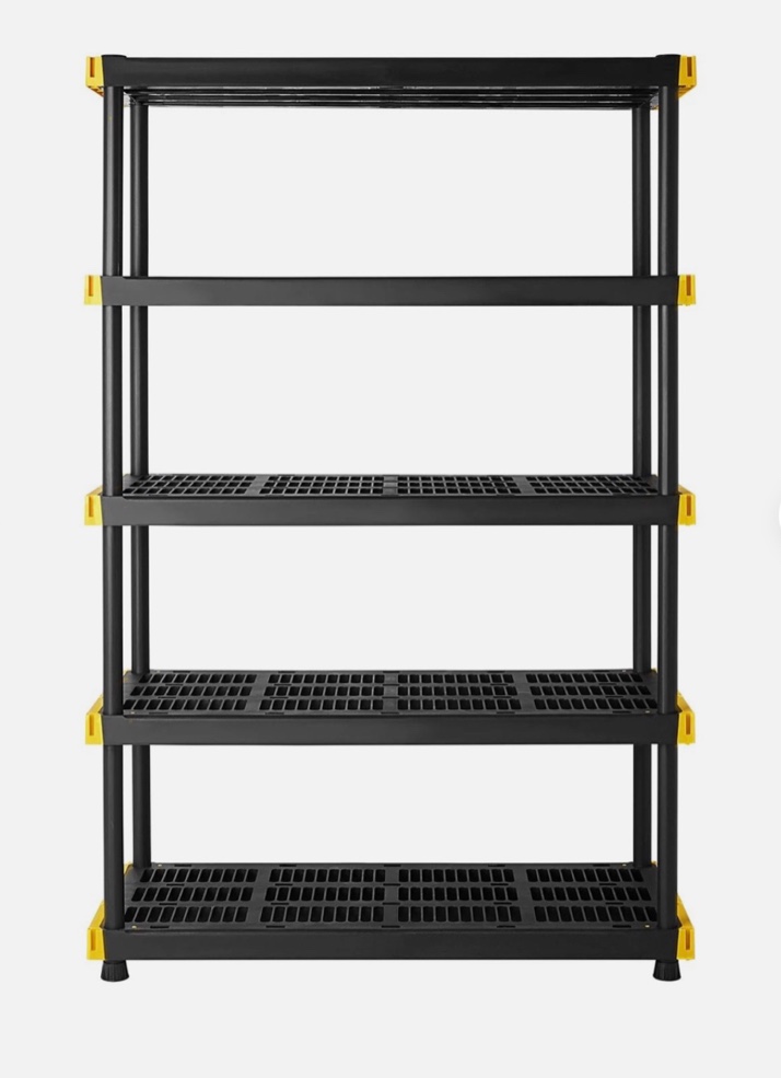 member's mark 5-tier heavy-duty shelf, 20" x 48"