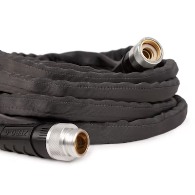 Zero-G Teknor Apex 5/8-in x 25-ft Premium -Duty Kink Free Woven Gray Hose